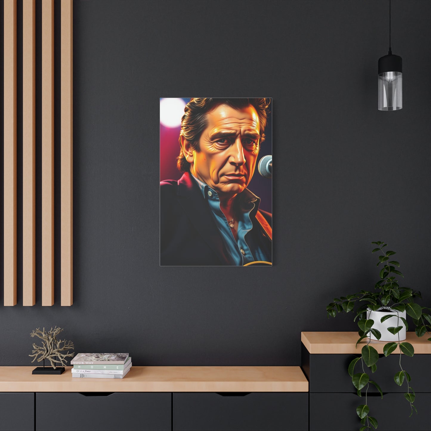 Johnny Cash Art Canvas Art 1 Wall Art & Canvas Print