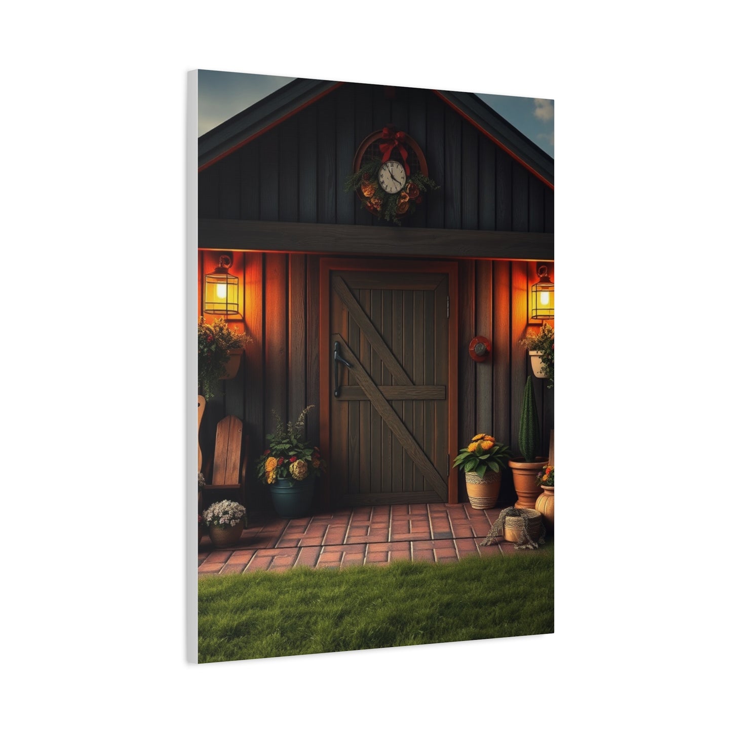 Timeless Agrarian Tableau Wall Art & Canvas Print