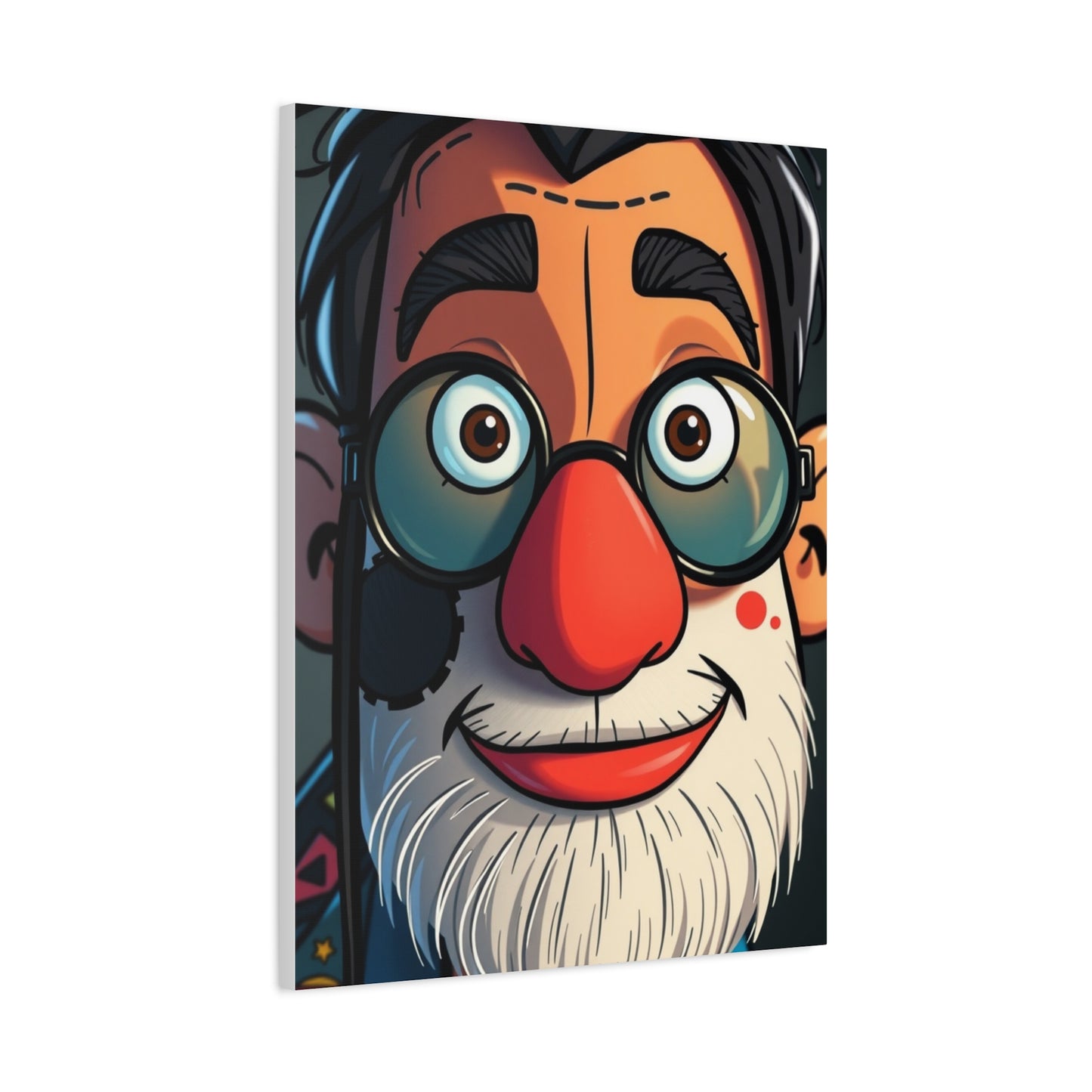 Posh Cartoon Ensemble Art Wall Art & Canvas Print