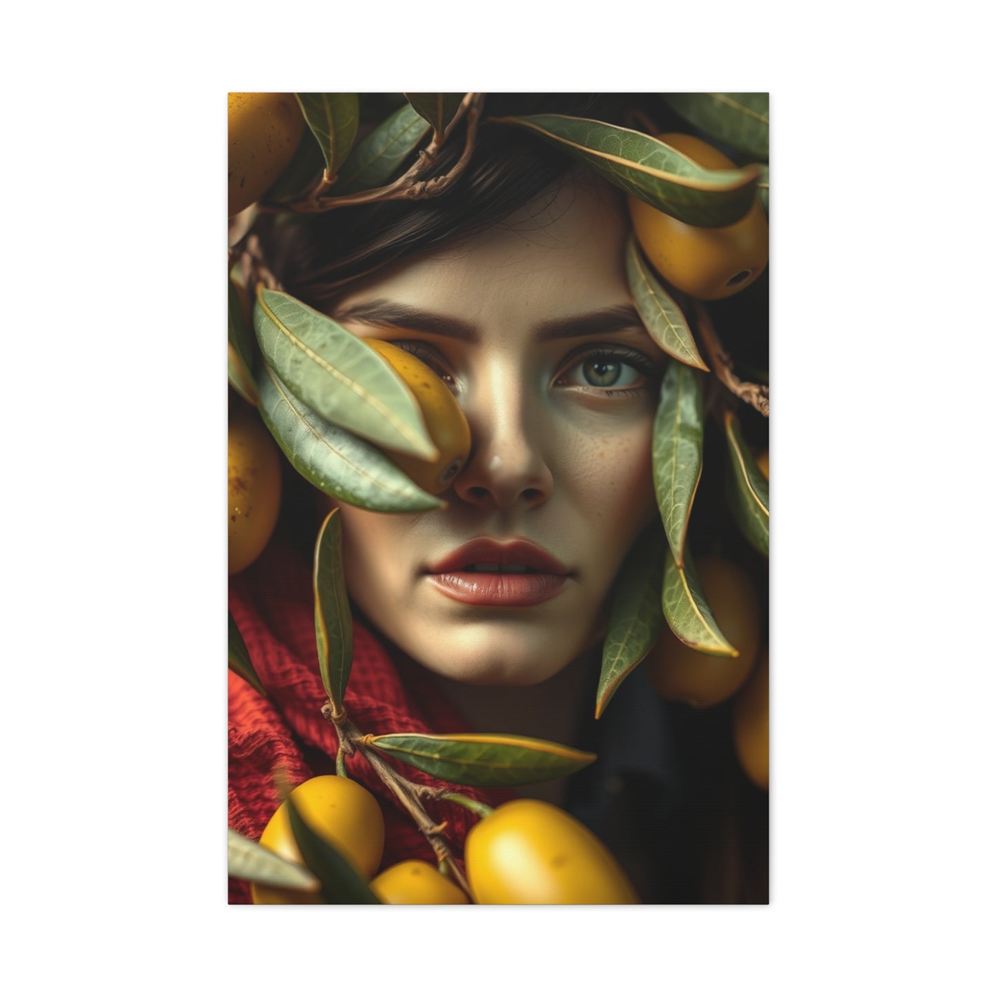 Verdant Elegance Canvas Wall Art & Canvas Print