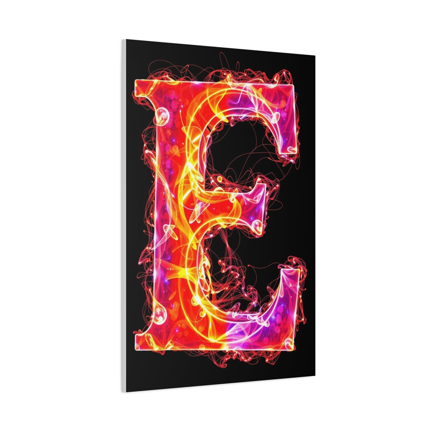The Letter E - Art Canvas Art 2 Wall Art & Canvas Print