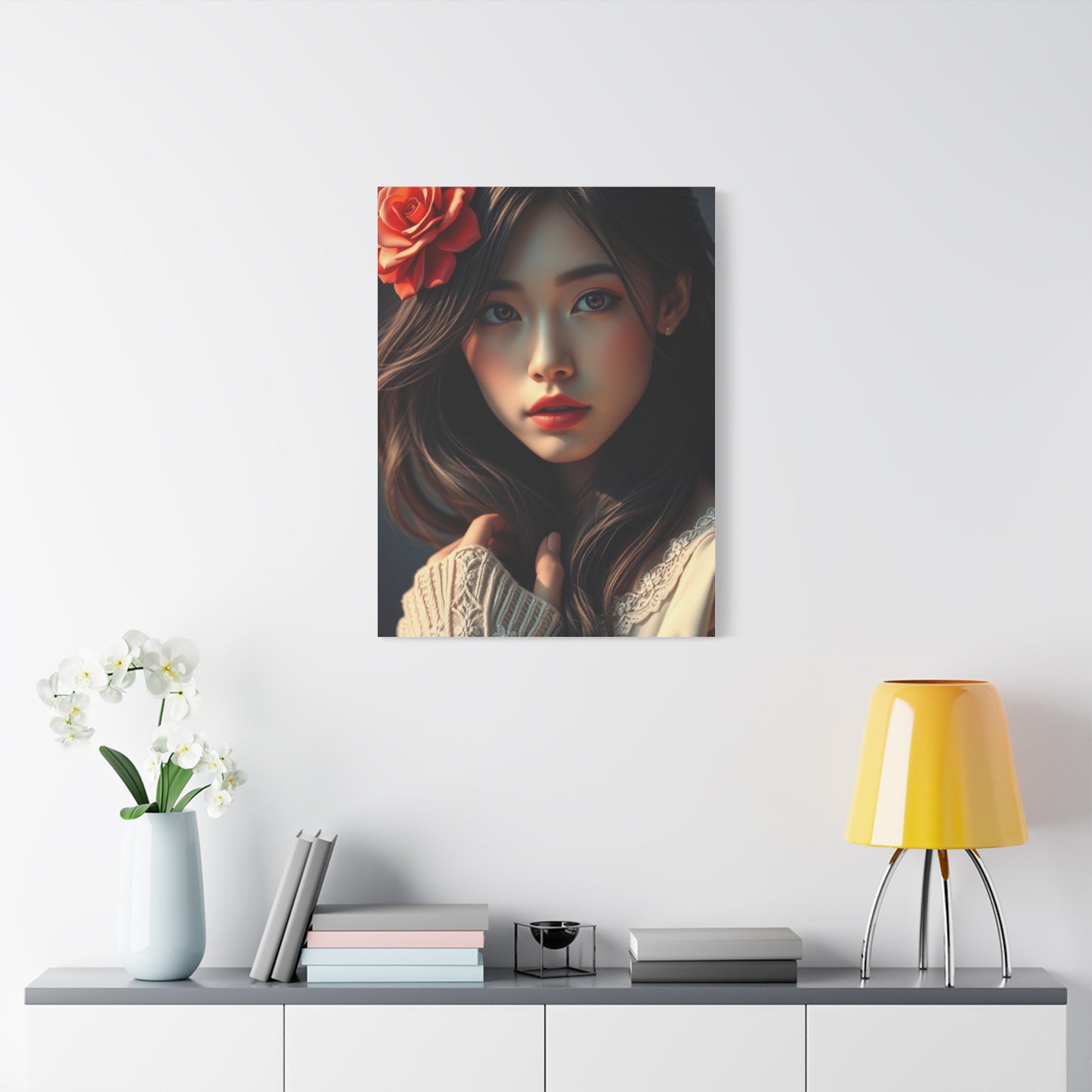 Serenade of Hearts Canvas Wall Art & Canvas Print
