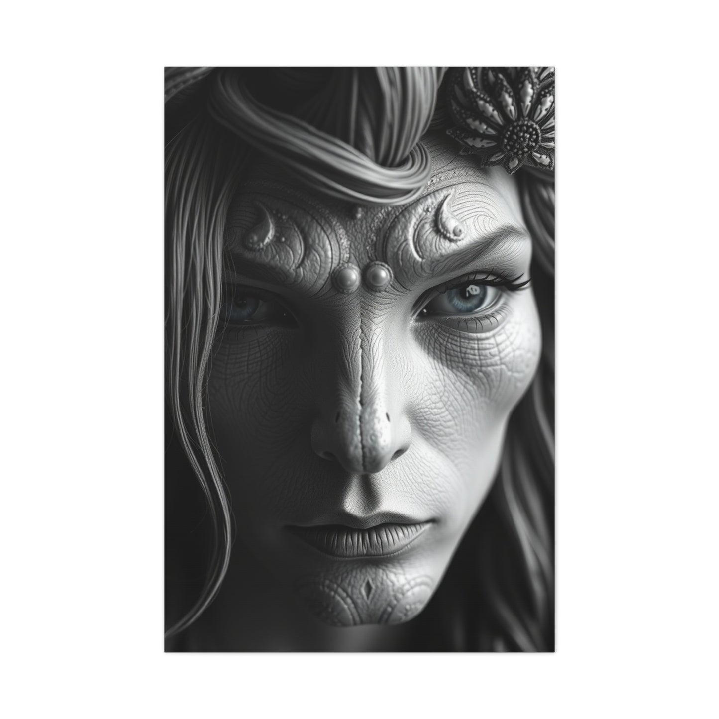 Gray & White Art Canvas Art 6 Wall Art & Canvas Print