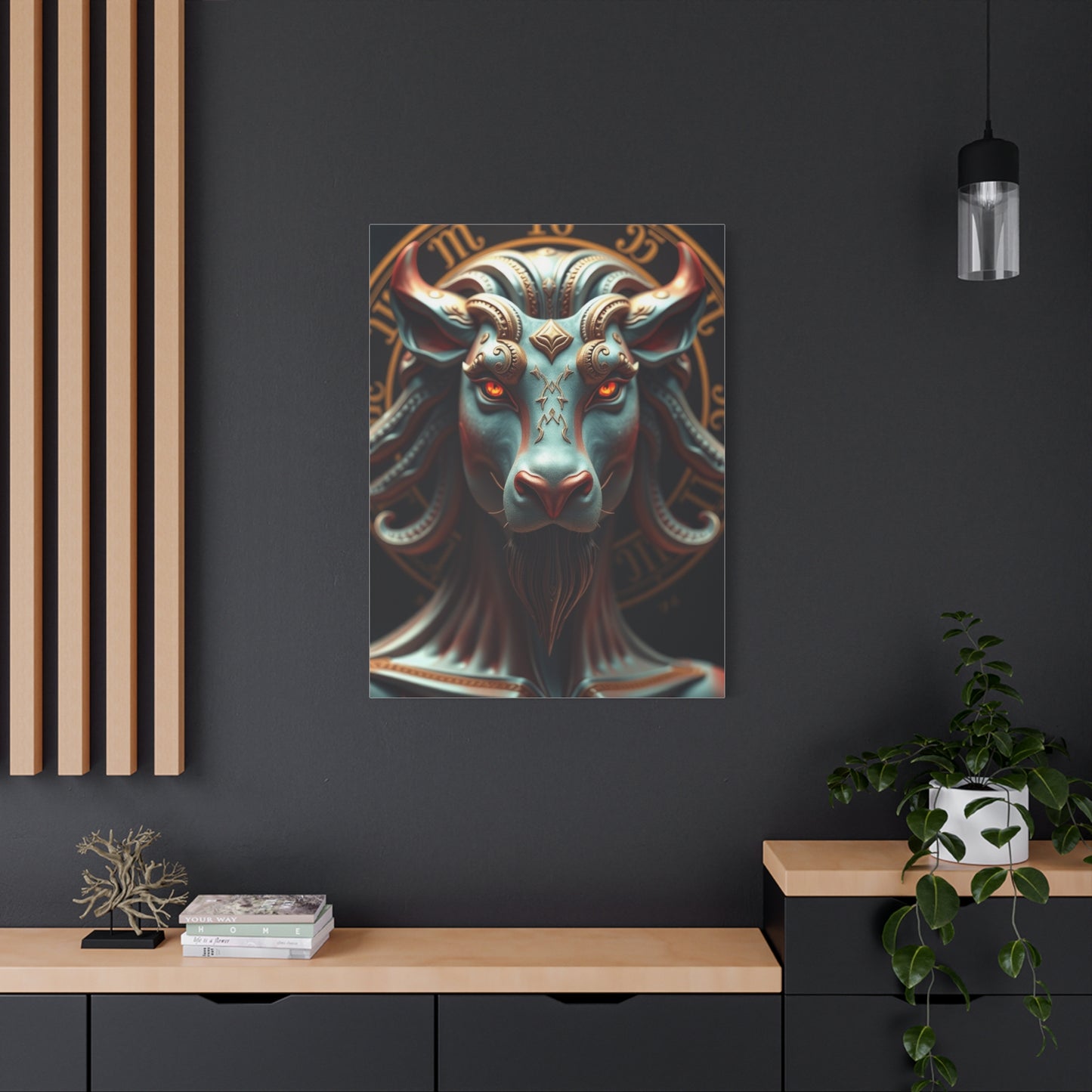 Lunar Symphony Masterpiece Wall Art & Canvas Print