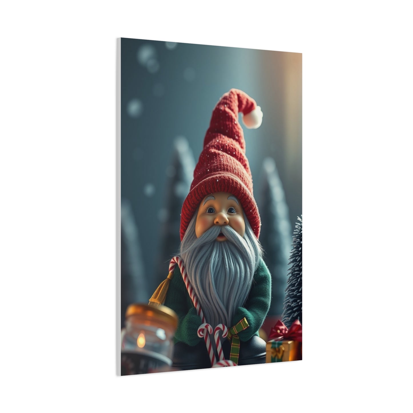 Yuletide Elves Canvas