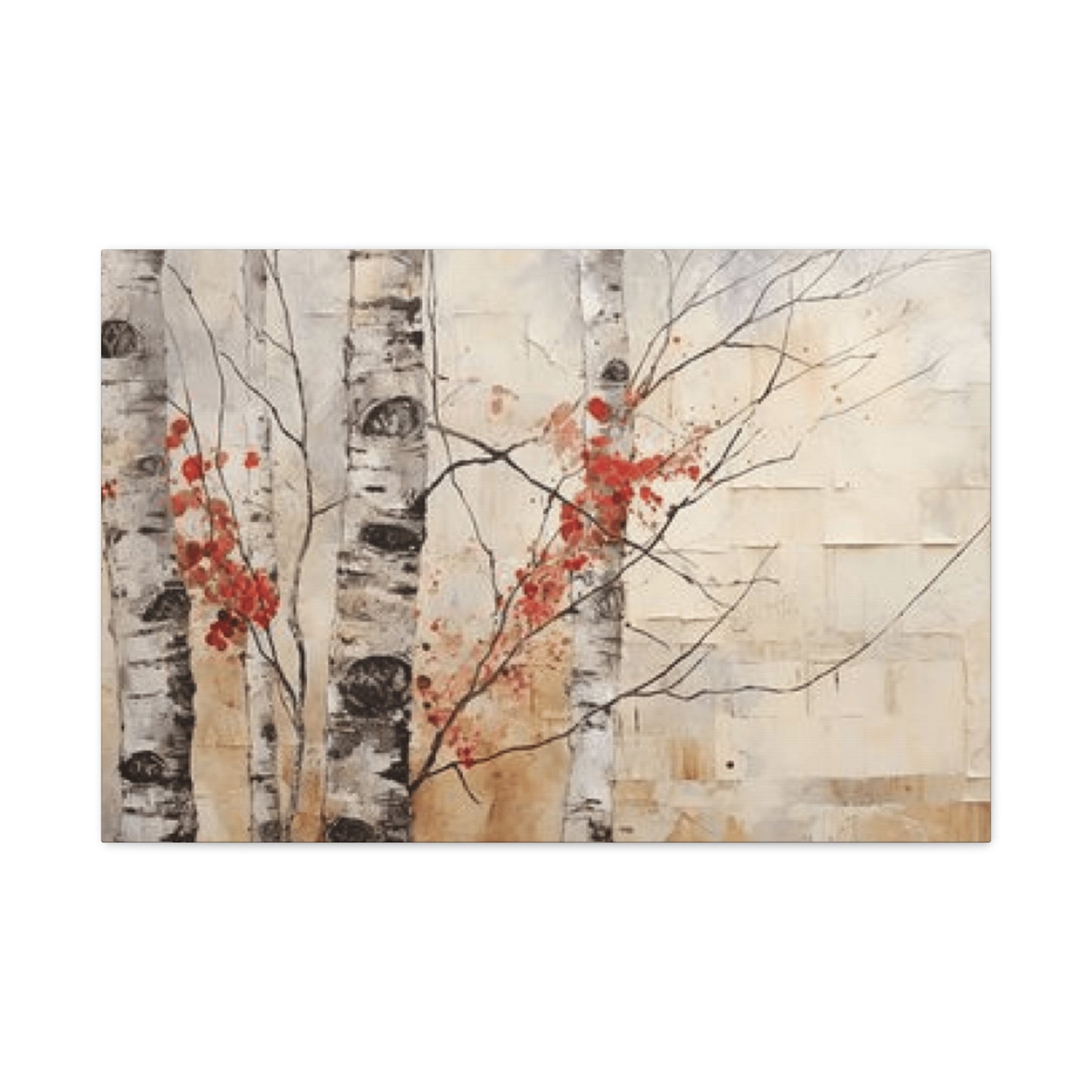 Birch Trunks Wall Art & Canvas Prints