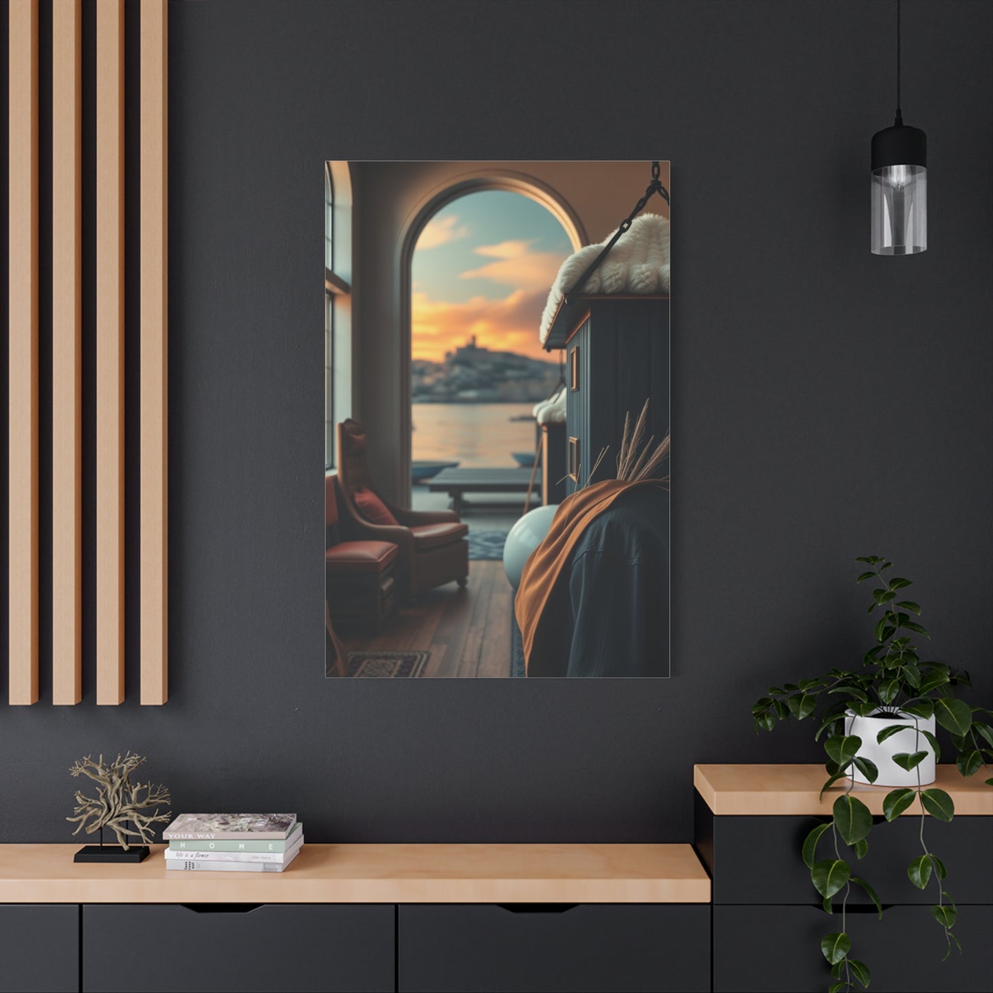 Nordic Serenity Canvas Wall Art & Canvas Print