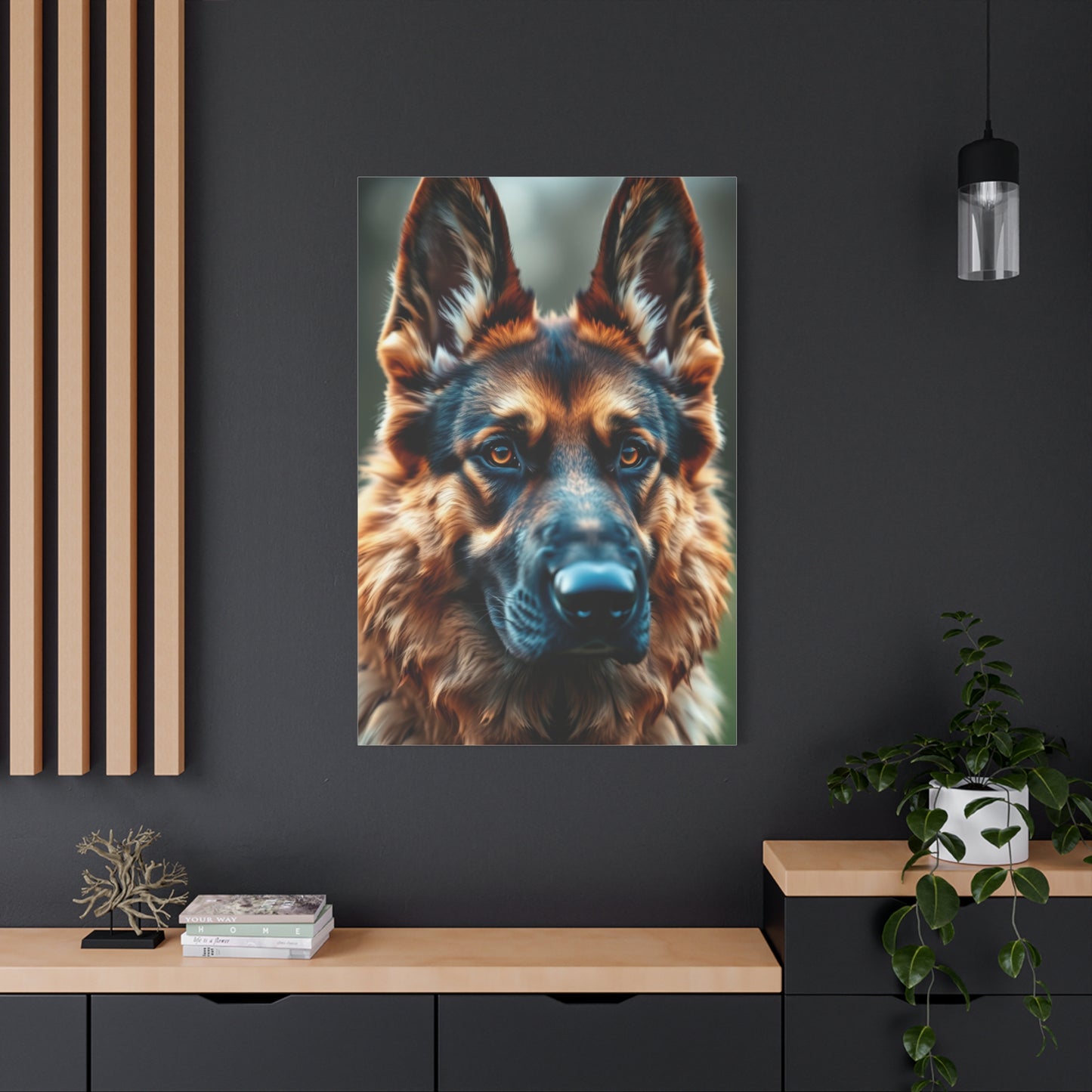 Collection German Shepherd Art Art Wall Art & Canvas Print