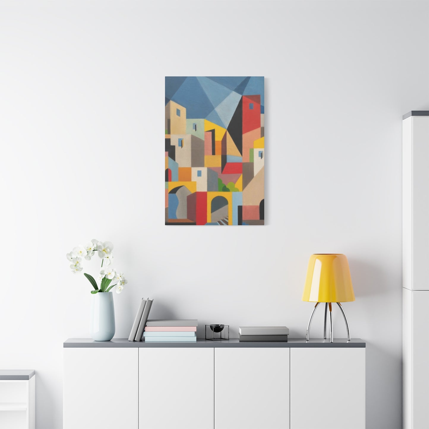 Cityscape Cubism Wall Art & Canvas Prints