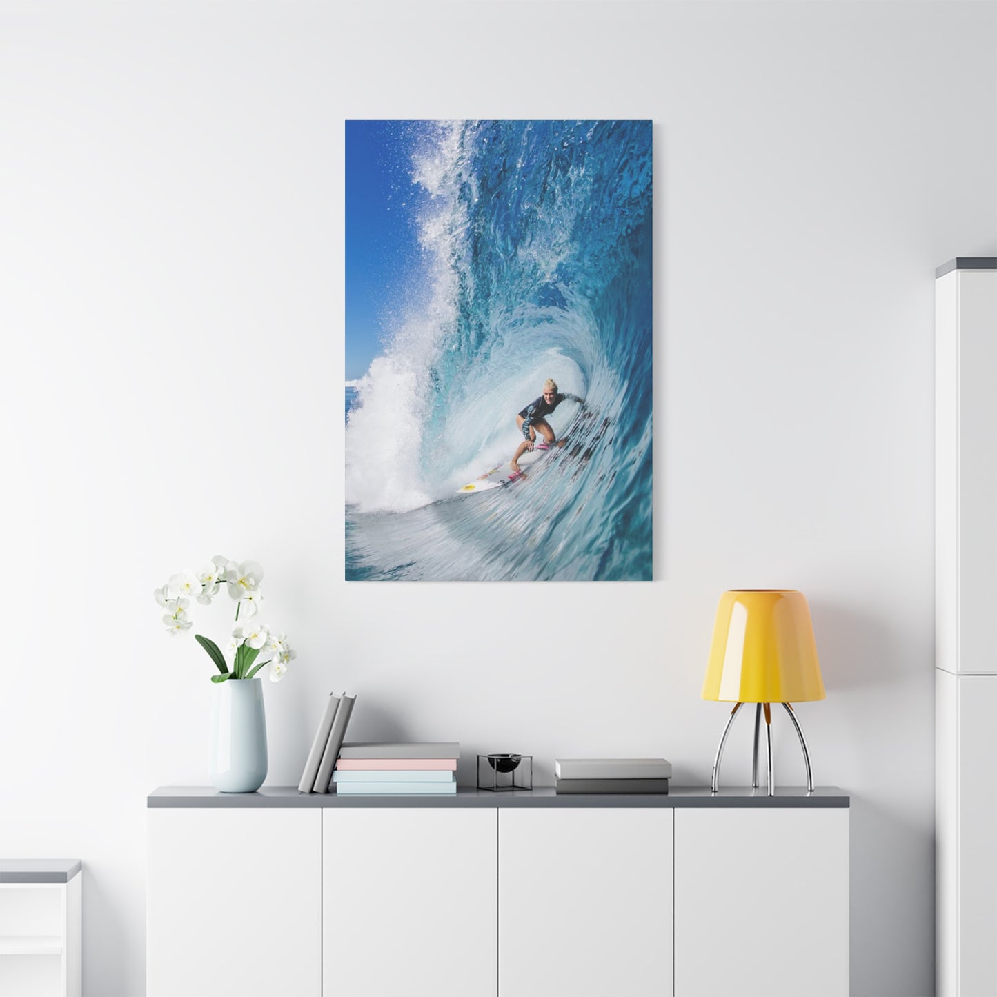 Huge Surfing Wave Wall Art & Canvas Prints