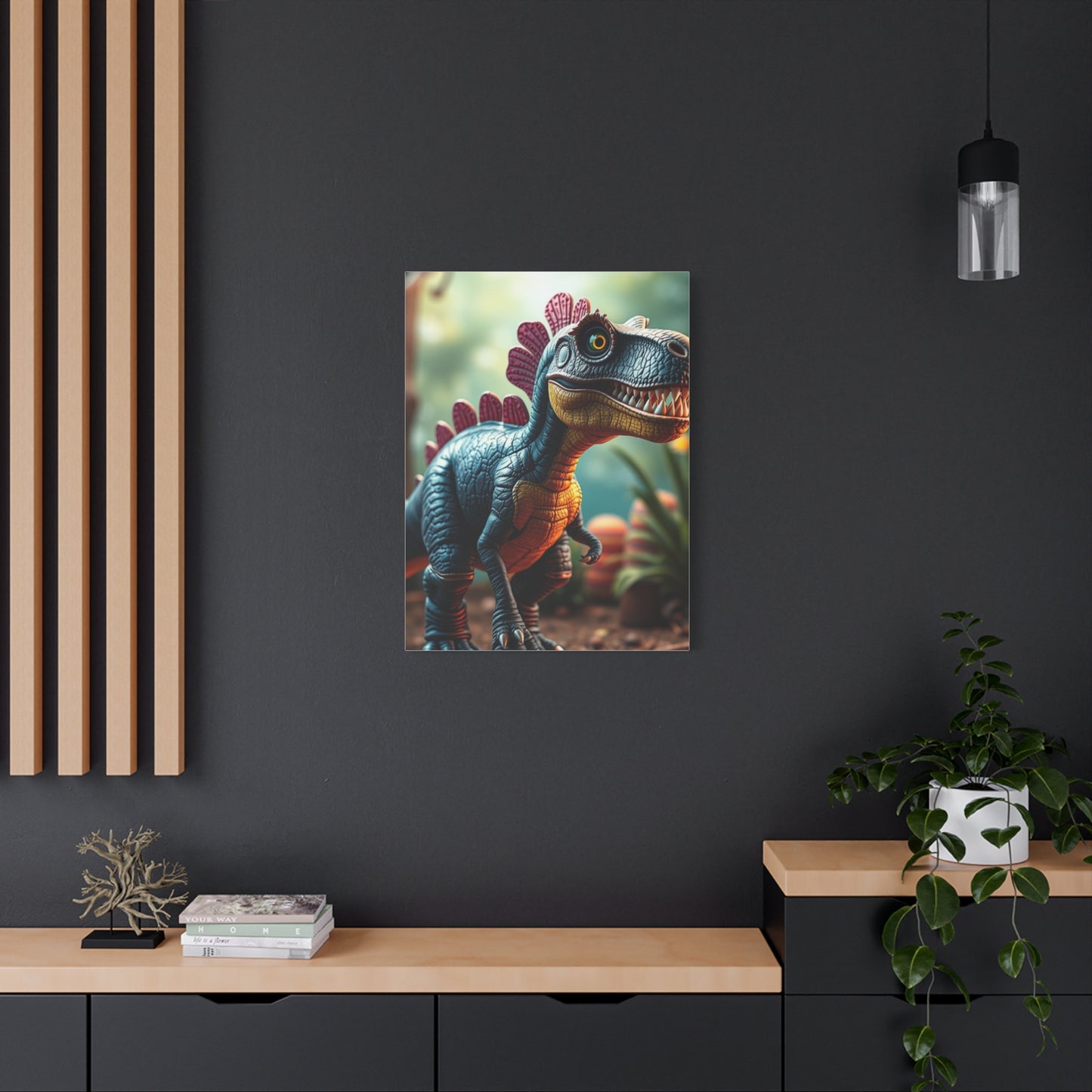 Kid’s Dinosaur Art Canvas Art 4 Wall Art & Canvas Print