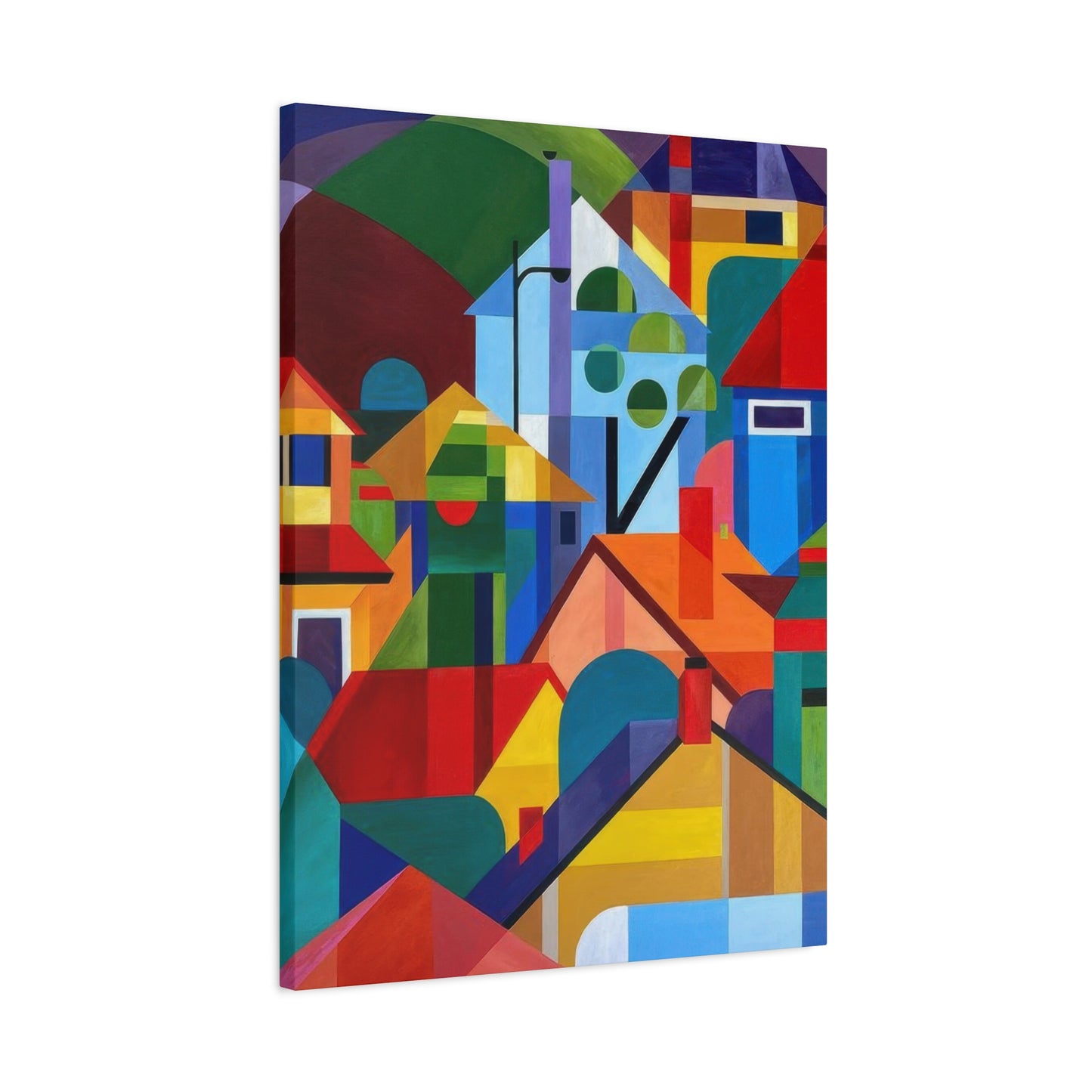 Cityscape Cubism Wall Art & Canvas Prints