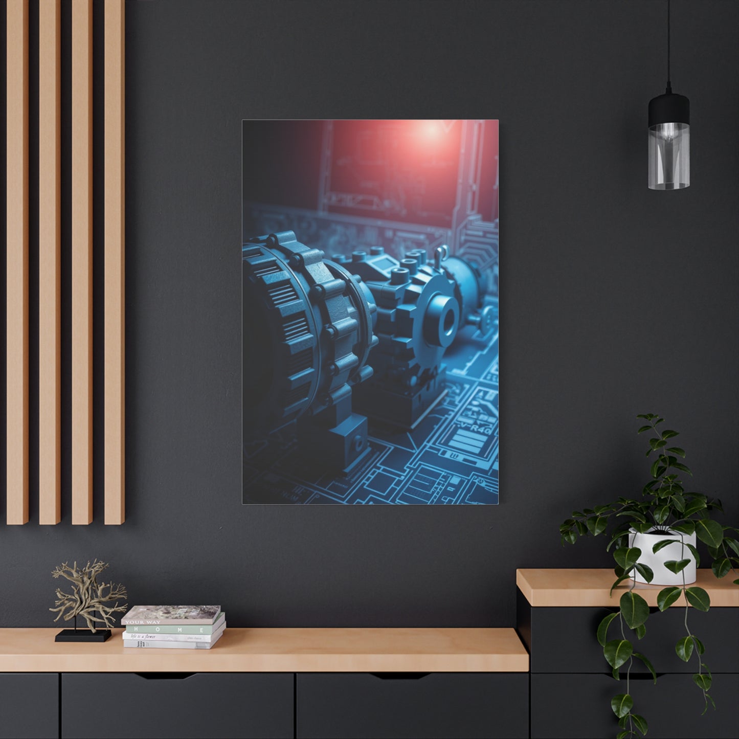 Supreme Engineering & Machinery Blueprints Art Beautiful Collection Wall Art & Canvas Print
