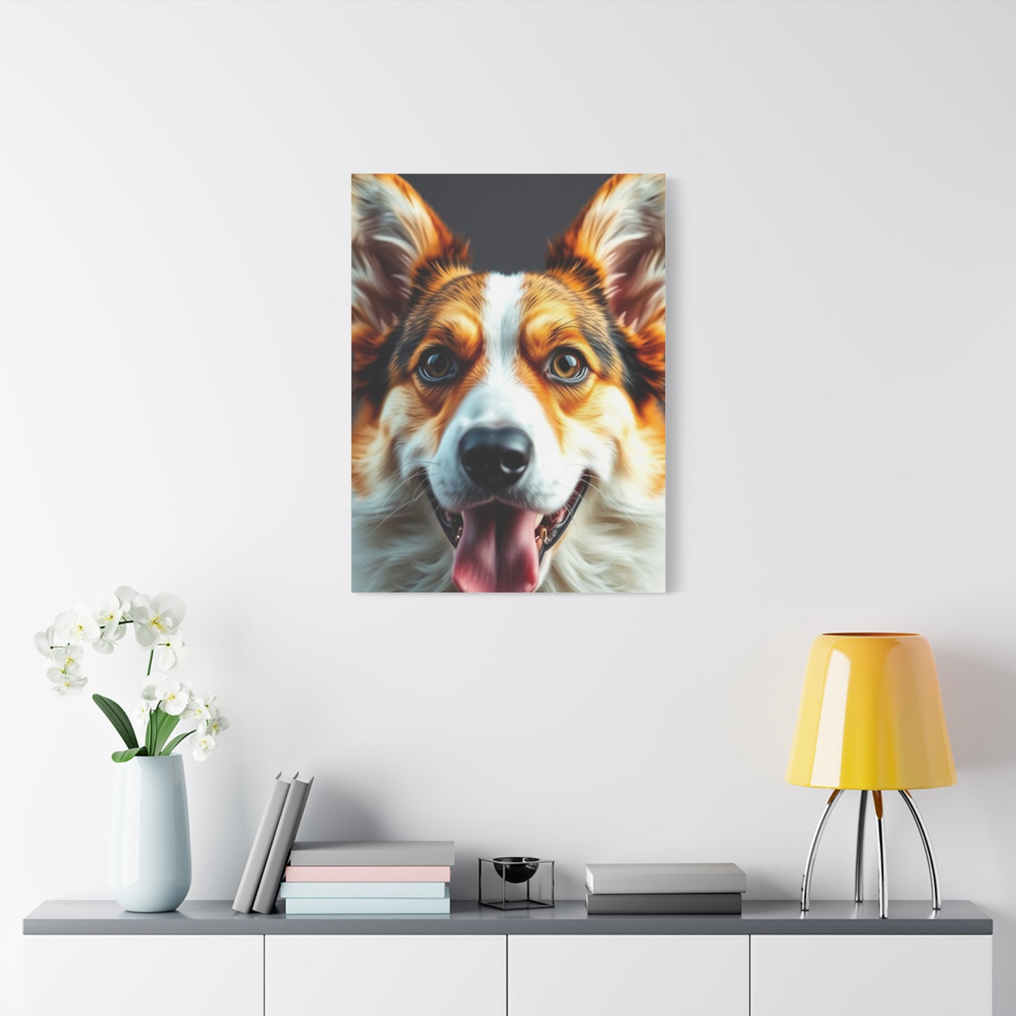 Corgi Dog Art Canvas Art 8 Wall Art & Canvas Print