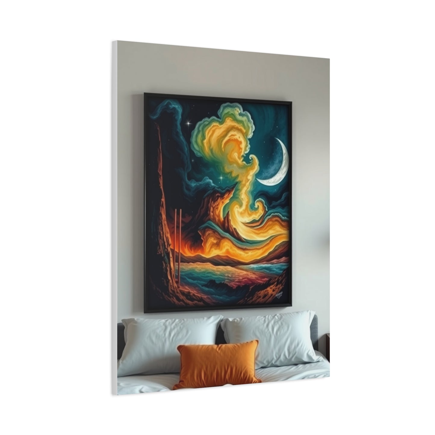 Sophisticated Slumber Mural Wall Art & Canvas Print
