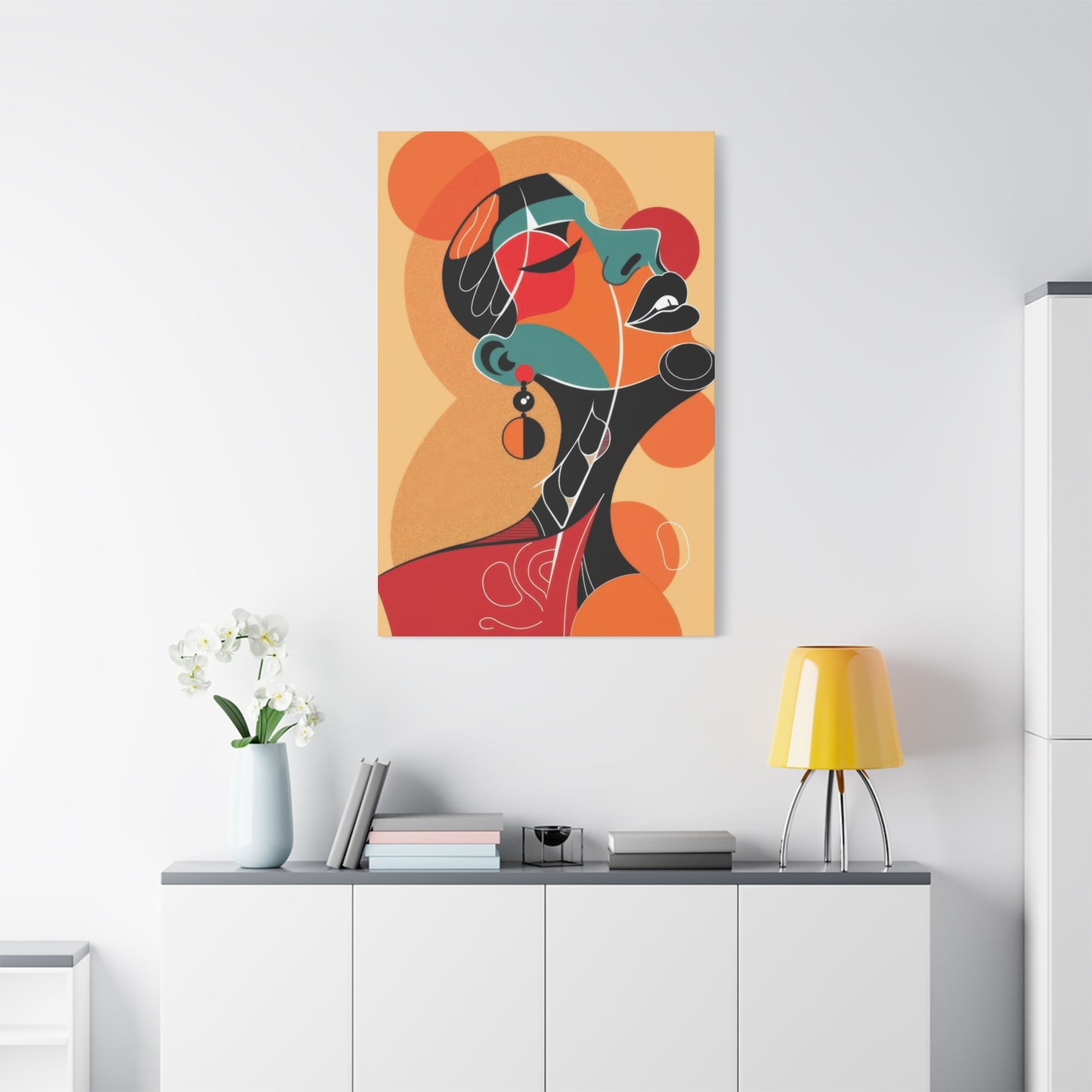 Women Abstract Portrait Wall Art & Canvas Prints
