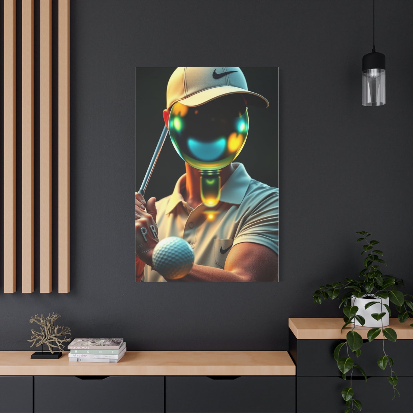 Gilded Links Reverie Wall Art & Canvas Print