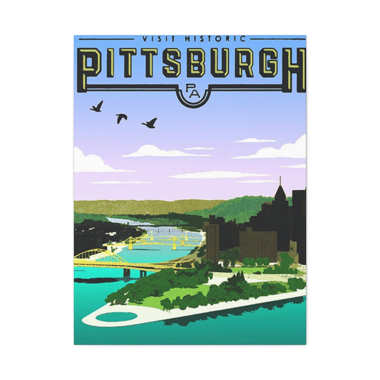 City Of Bridges Wall Art & Canvas Prints
