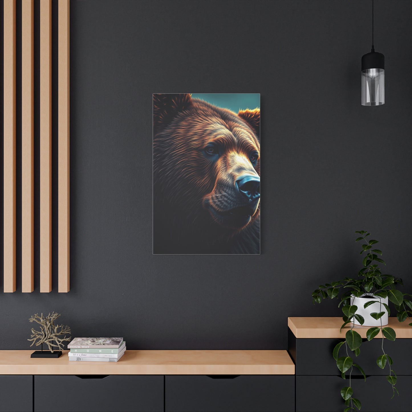 Exquisite Bear Realm Canvas Wall Art & Canvas Print