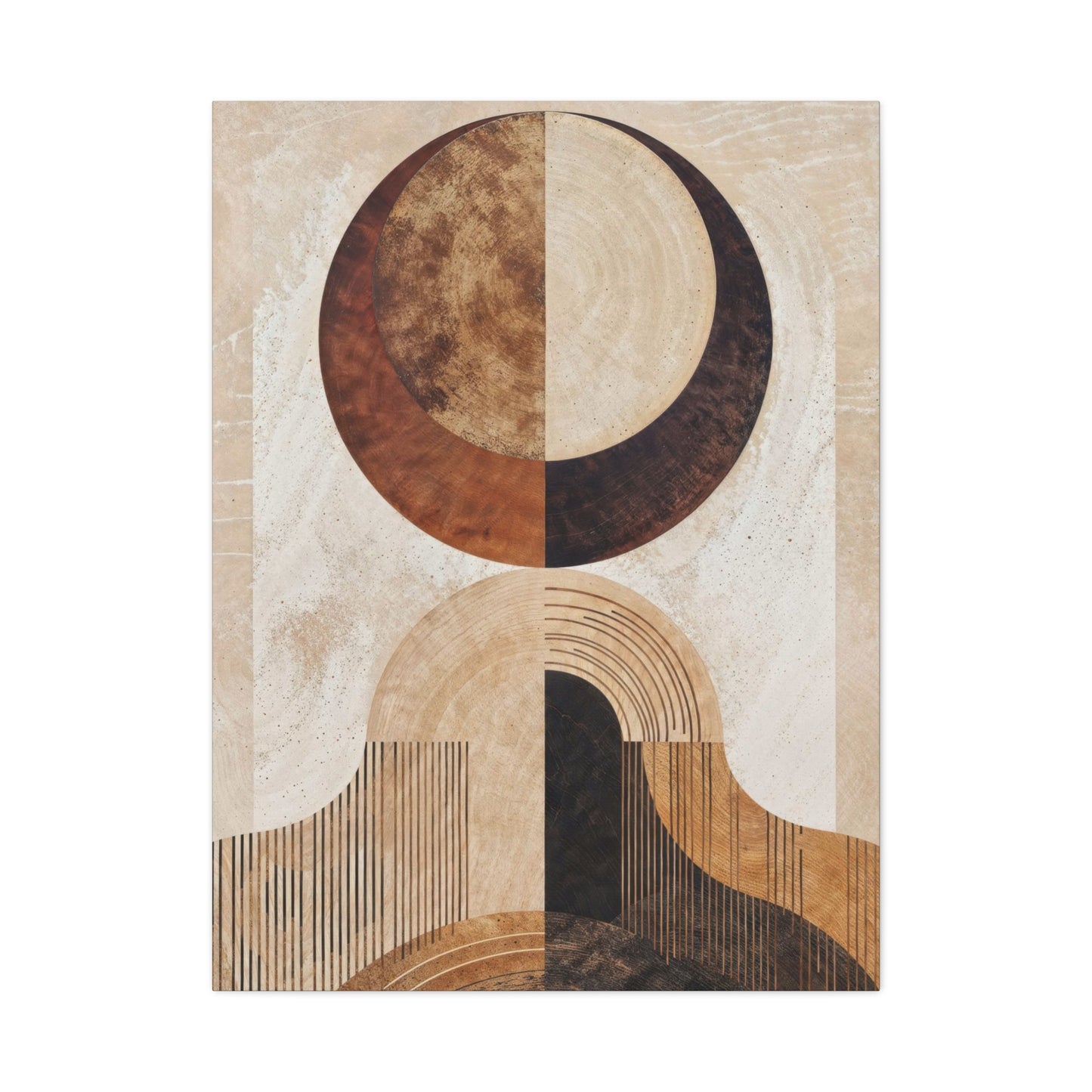 Earthern Crescent Opulence Wall Art & Canvas Prints