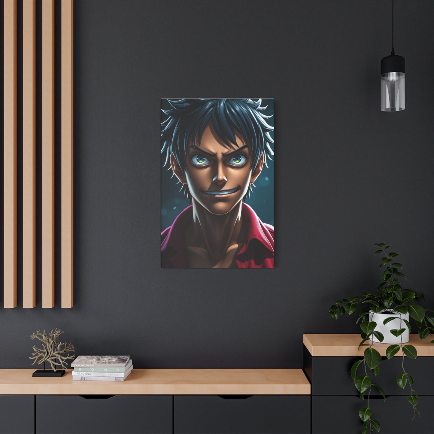Monkey D. Luffy Art Canvas Art 3 Wall Art & Canvas Print