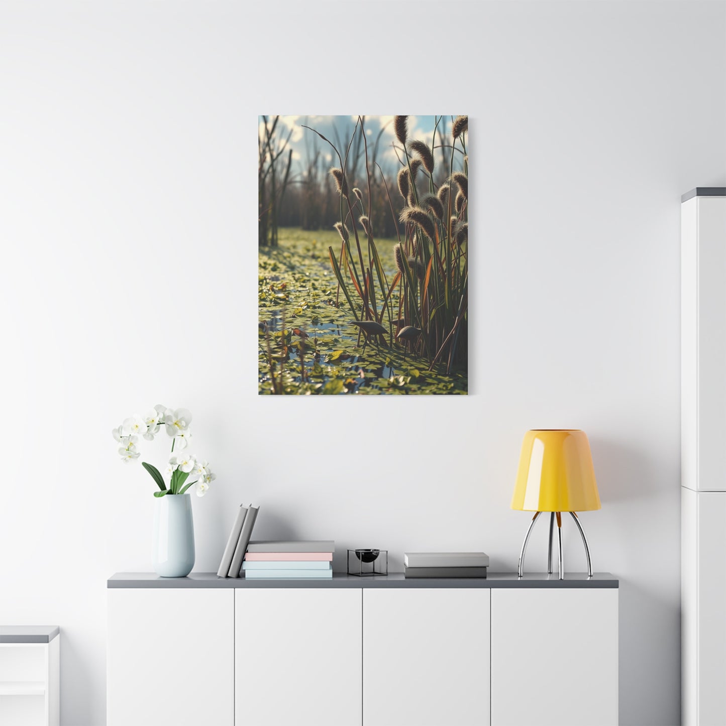 Marsh & Swamp Art Canvas Art 2 Wall Art & Canvas Print