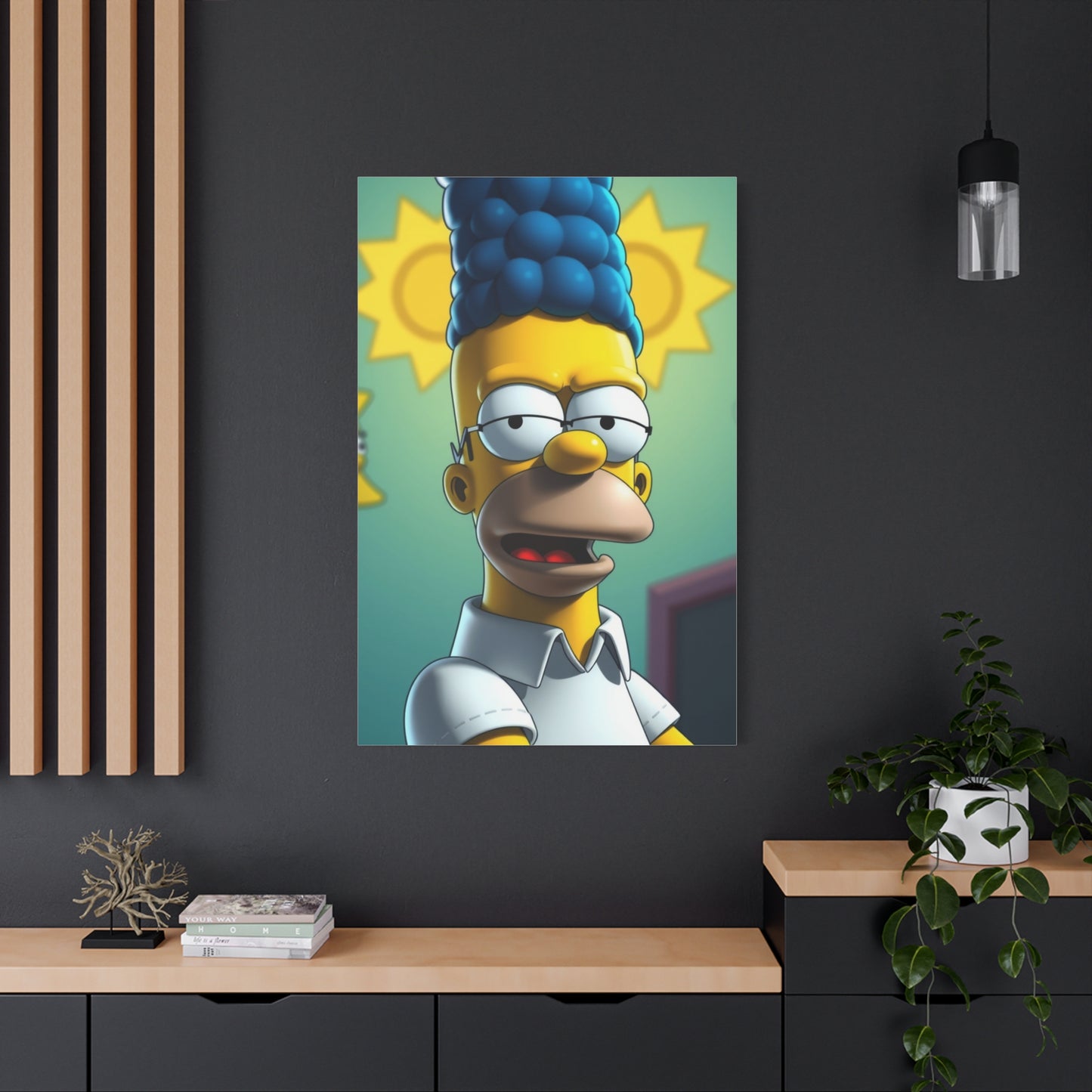 Supreme The Simpsons Art Beautiful Collection Wall Art & Canvas Print