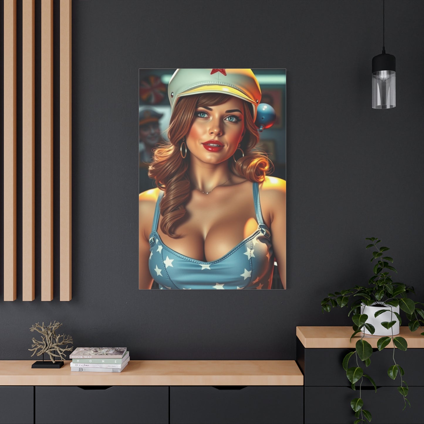 Masterpiece Pin-Ups Art Vision Wall Art & Canvas Print