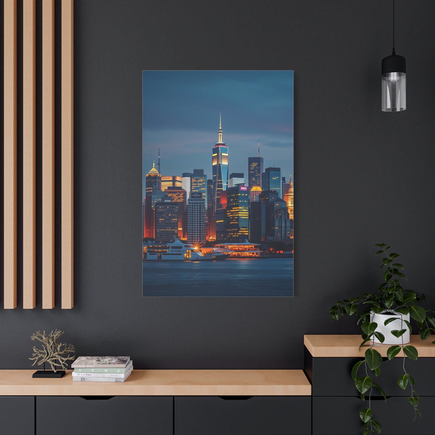 Supreme City Skylines Art Beautiful Collection Wall Art & Canvas Print