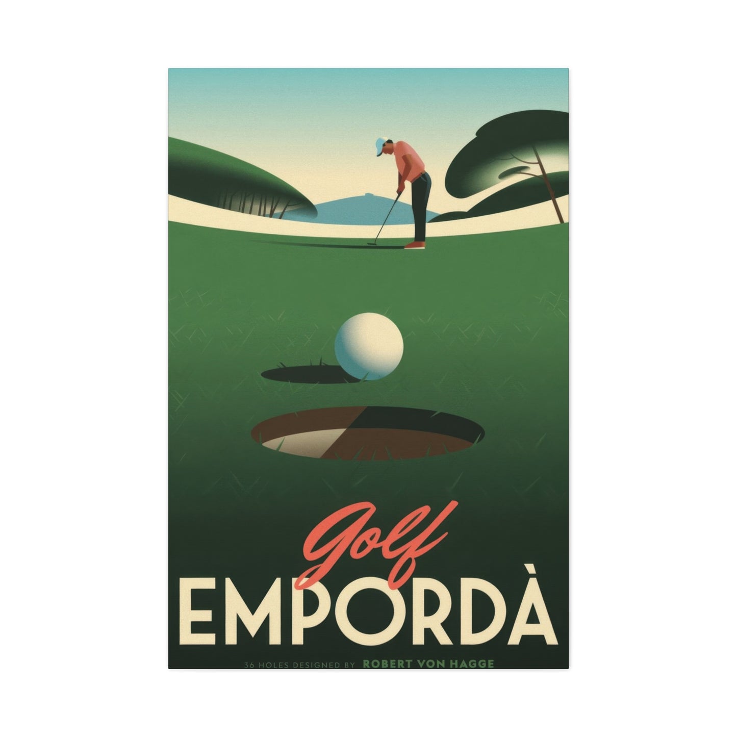 Golf Emporda Wall Art & Canvas Prints