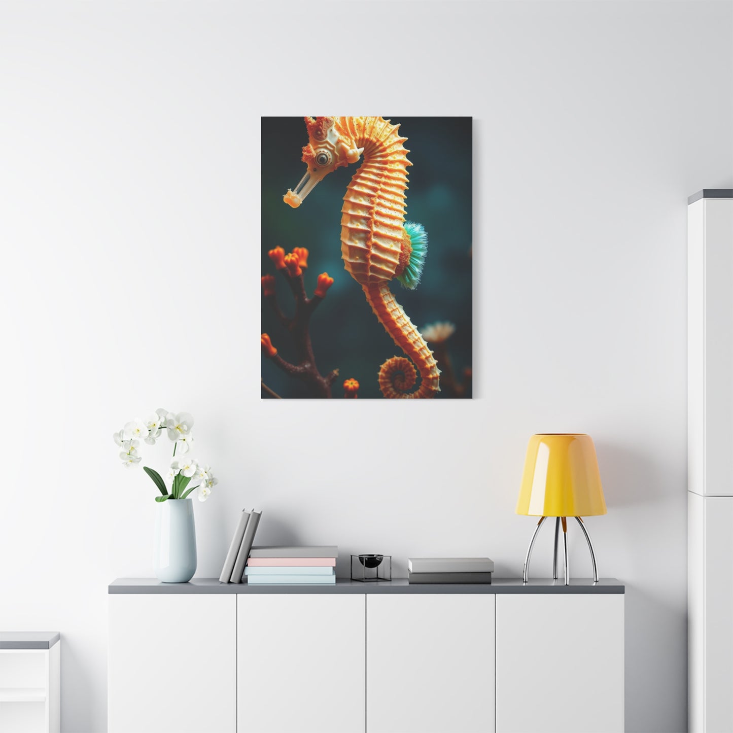 Seahorse Art Canvas Art 7 Wall Art & Canvas Print