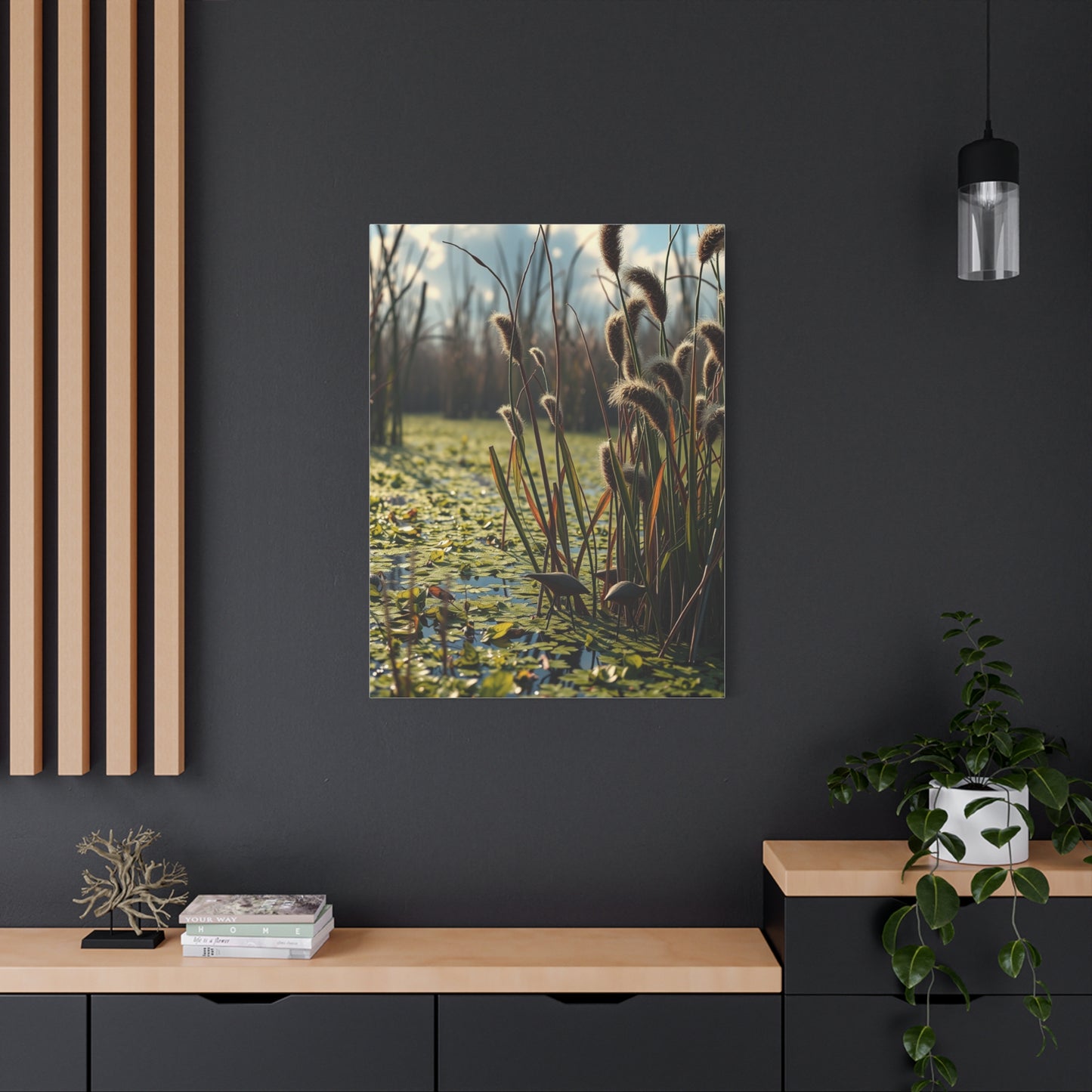 Marsh & Swamp Art Canvas Art 2 Wall Art & Canvas Print