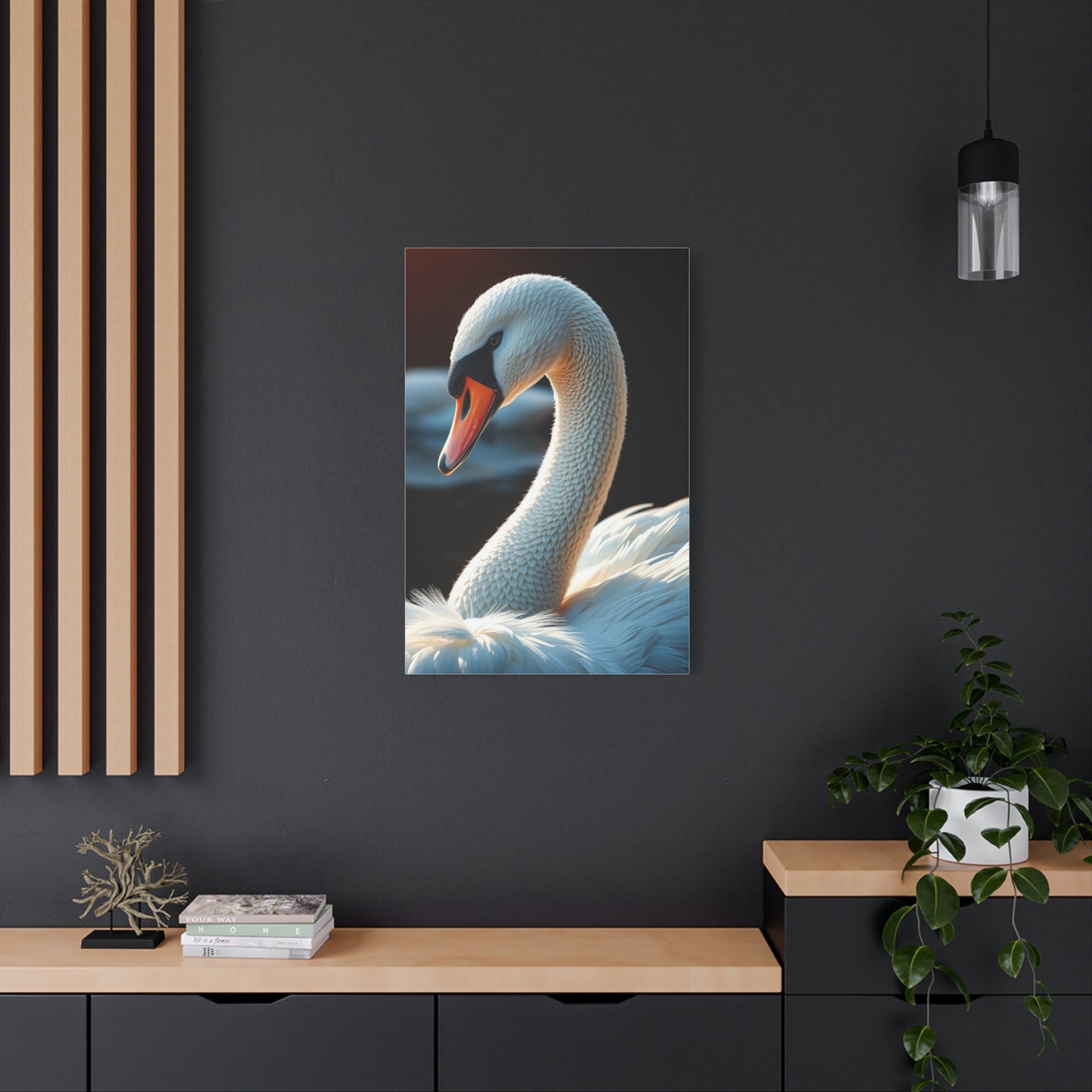 Swan Art Canvas Art 10 Wall Art & Canvas Print