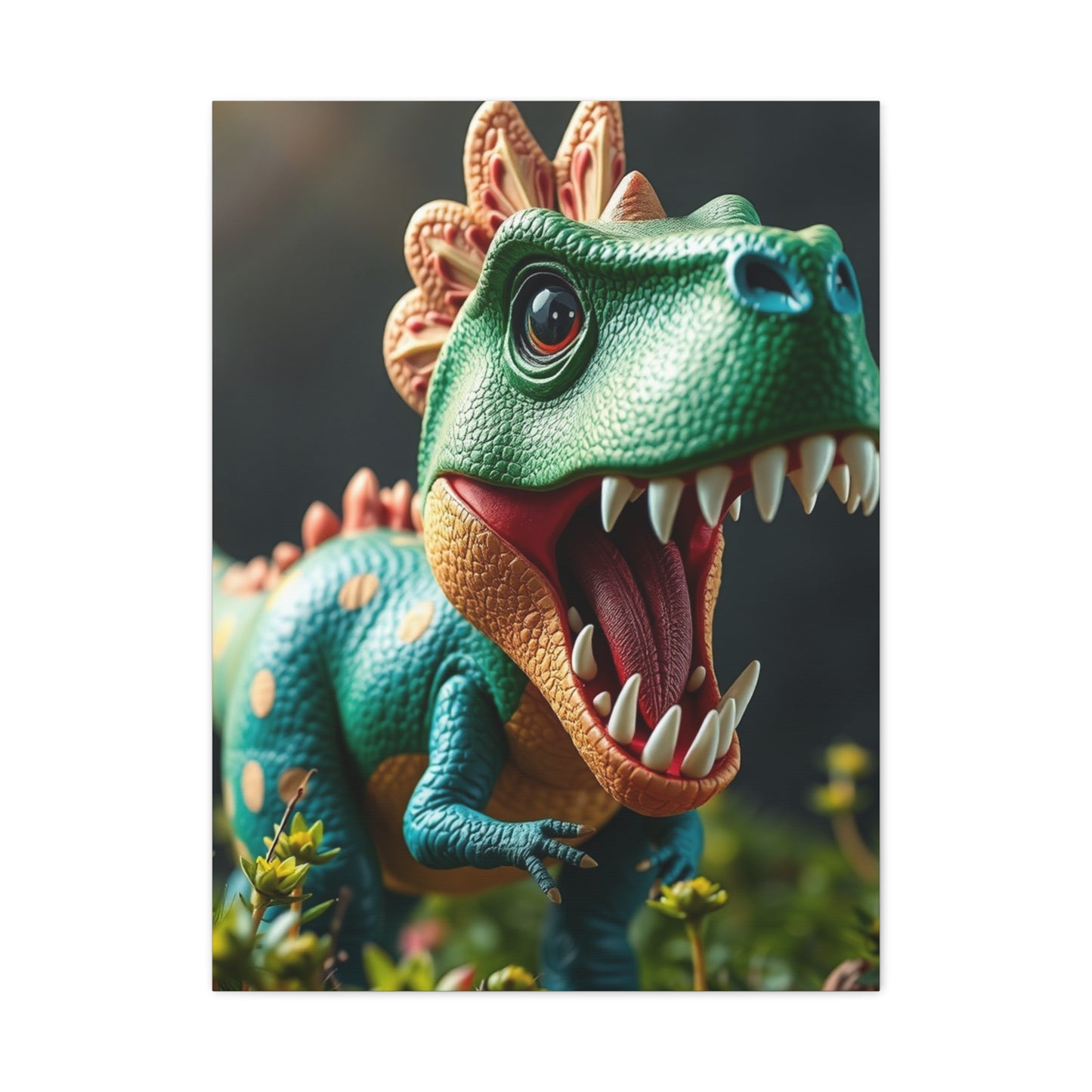 Kid’s Dinosaur Art Canvas Art 10 Wall Art & Canvas Print