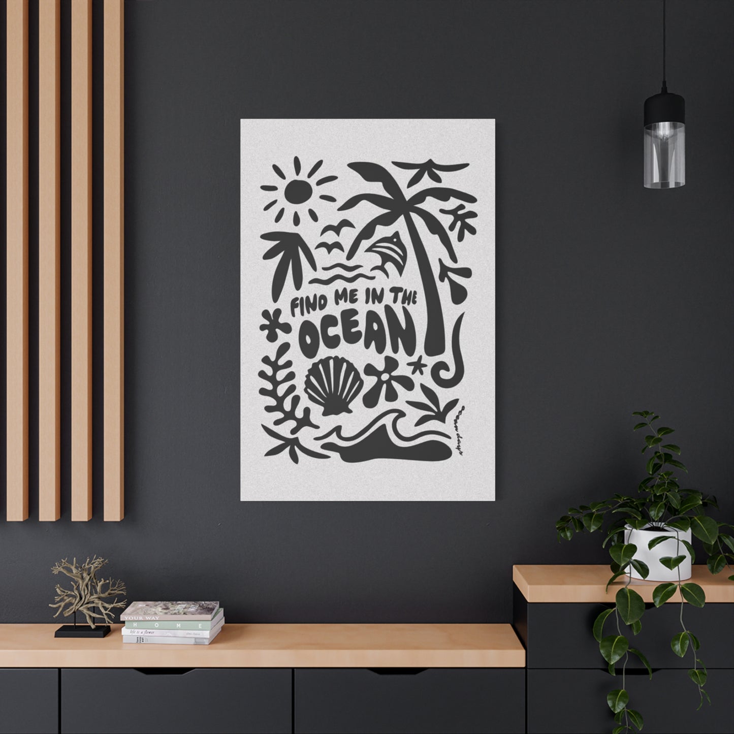Find Me In The Ocean Wall Art & Canvas Prints