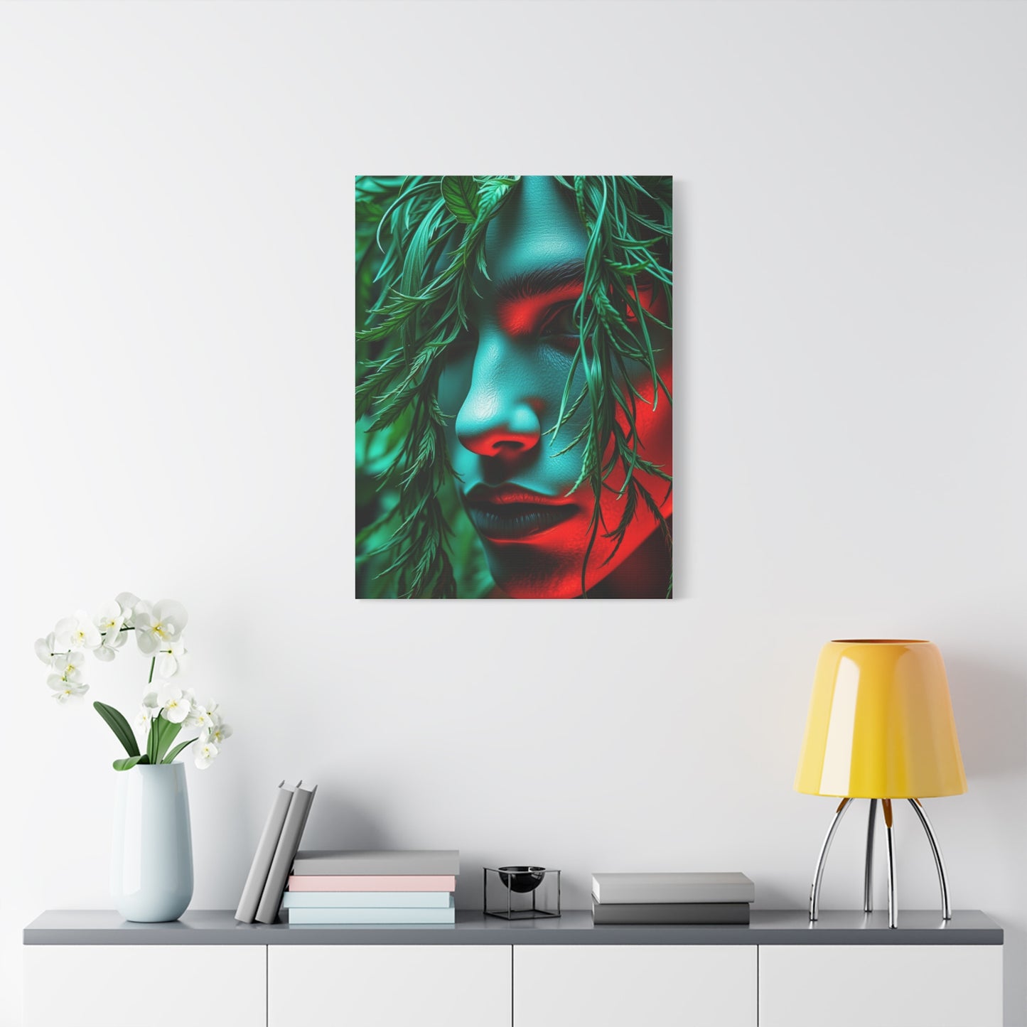 Viridian Opulence Art Wall Art & Canvas Print