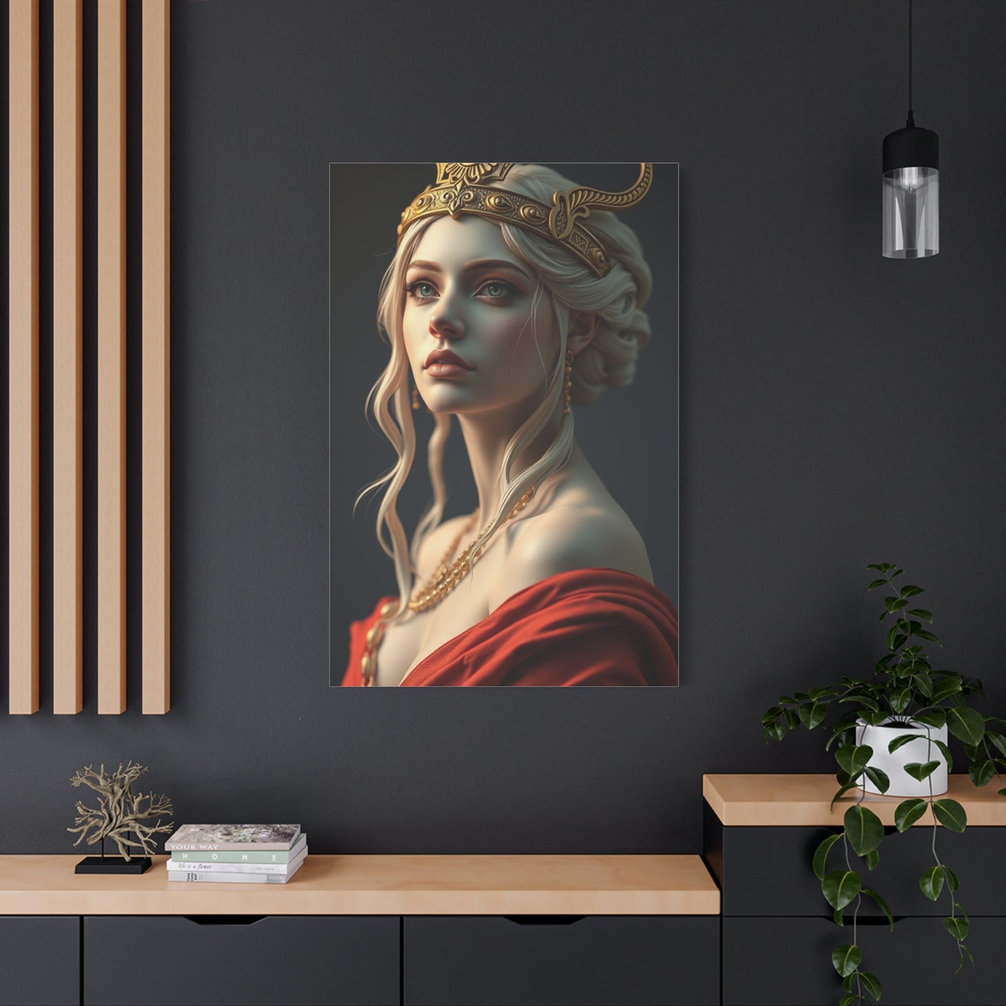 Celestial Virgo Canvas Elegance