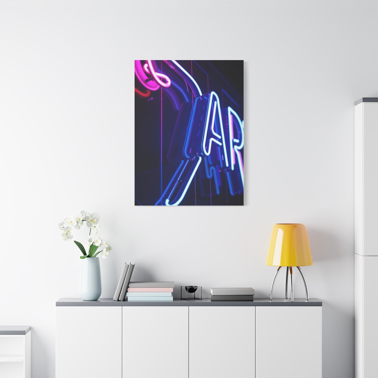 Neon Art Premium Canvas 20 Wall Art & Canvas Print