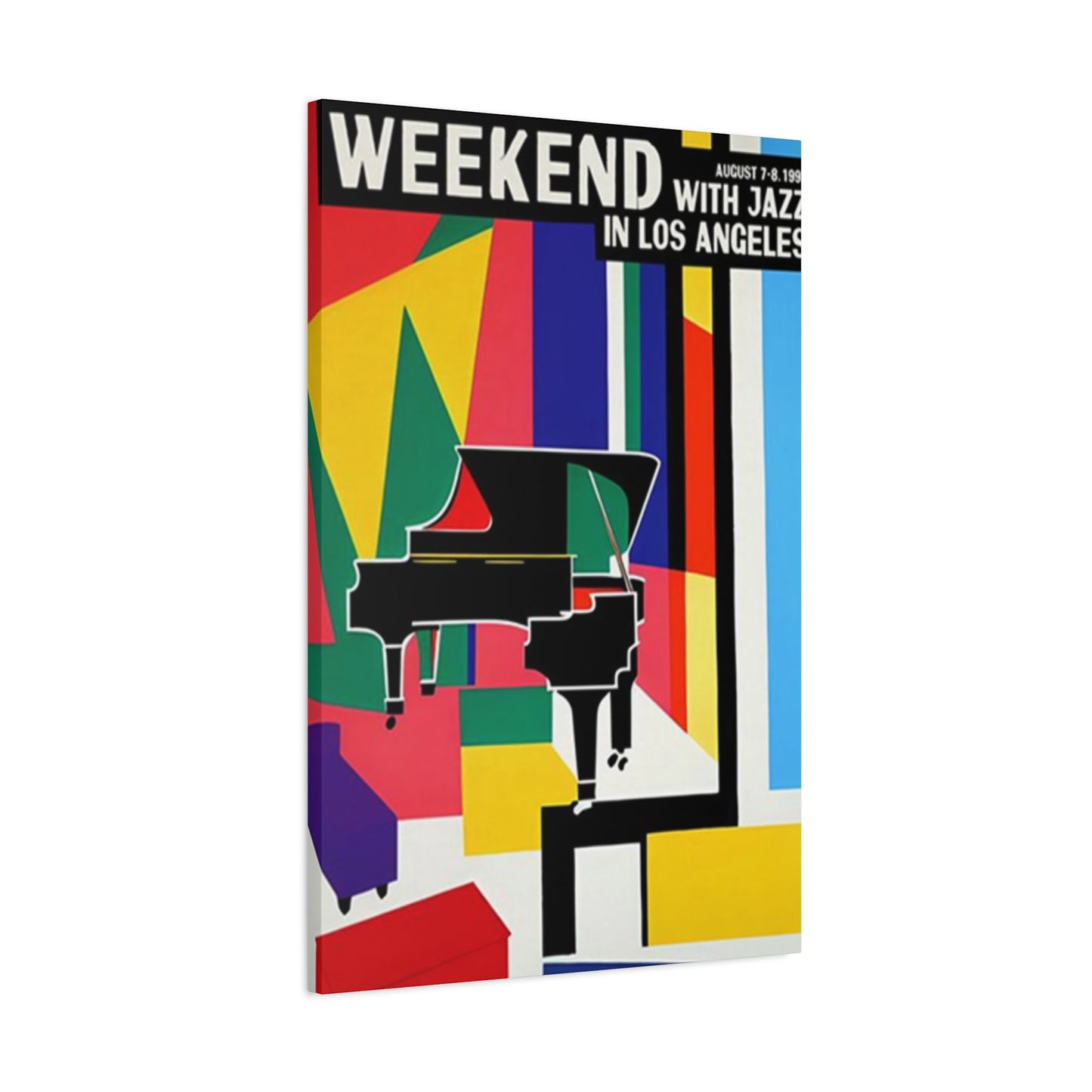Weekend With Jazz In Los Angeles Wall Art & Canvas Prints
