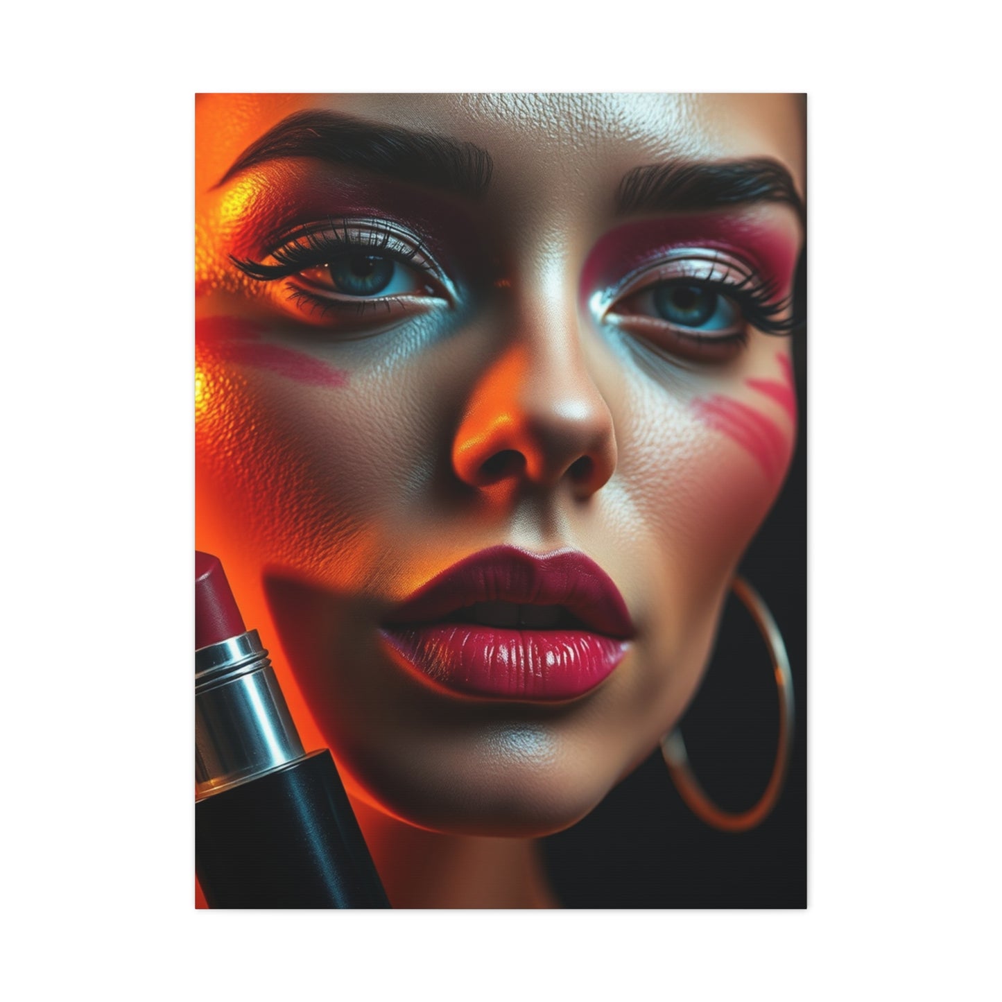 Makeup & Cosmetics Art Refined Canvas Wall Art & Canvas Print