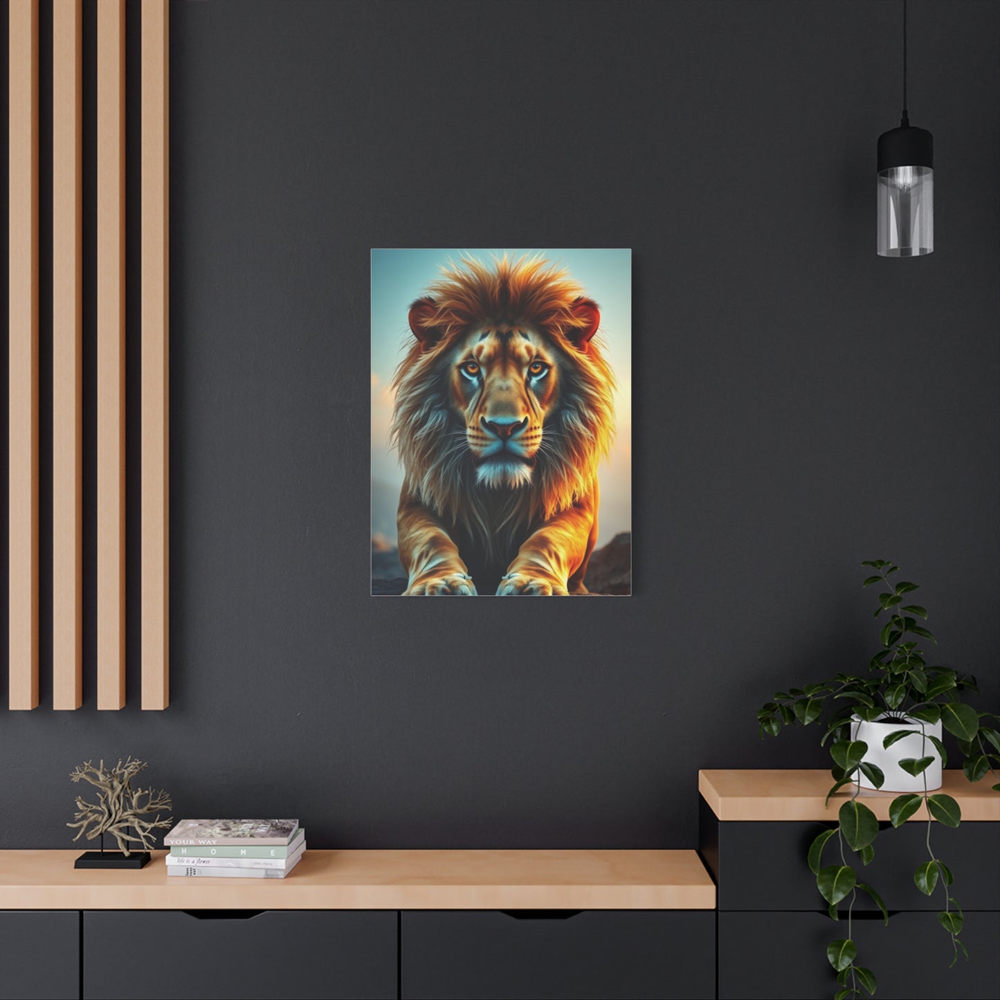 Lion Art Premium Canvas 20 Wall Art & Canvas Print