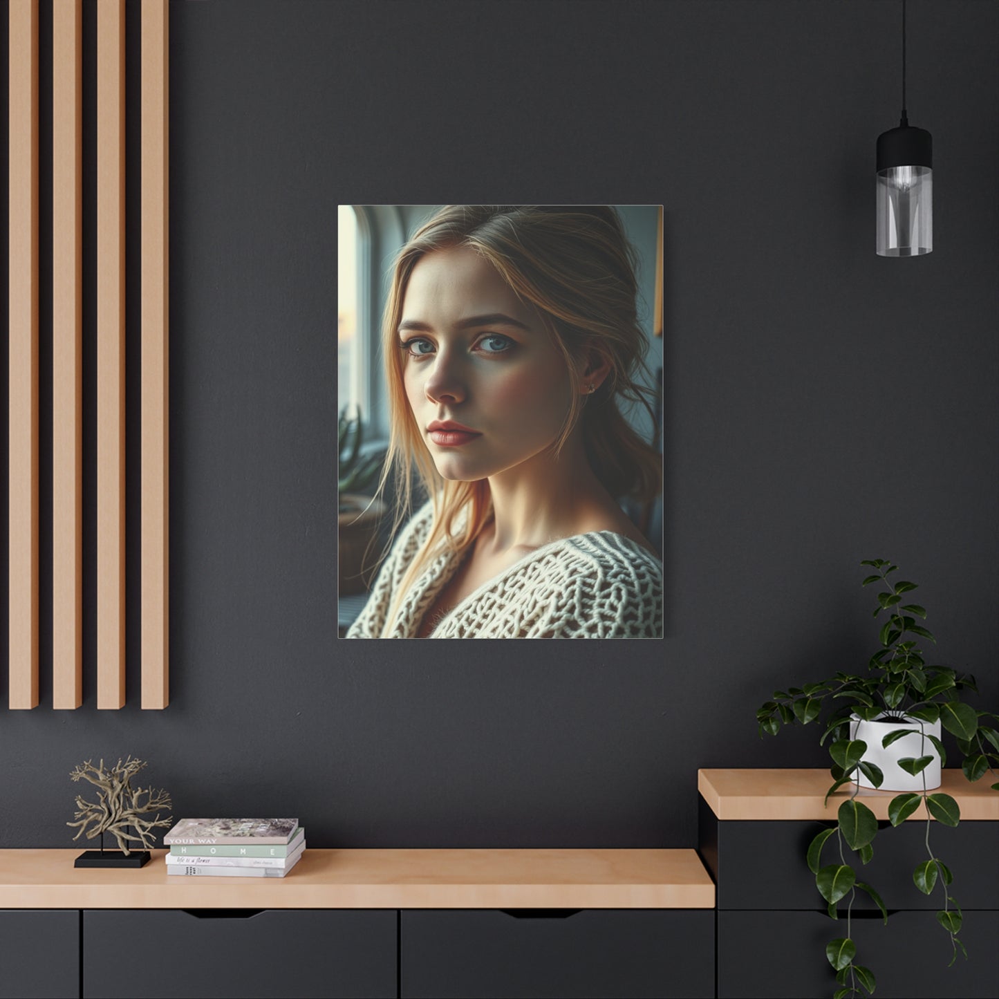 Luxe Nordic Aesthetics Wall Art & Canvas Print