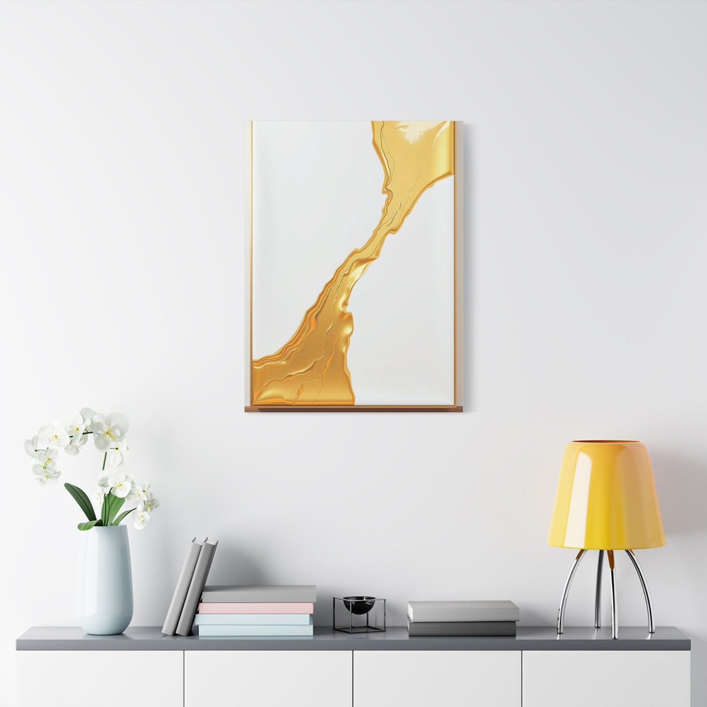 Opulent Alabaster Elegance wall art & canvas print