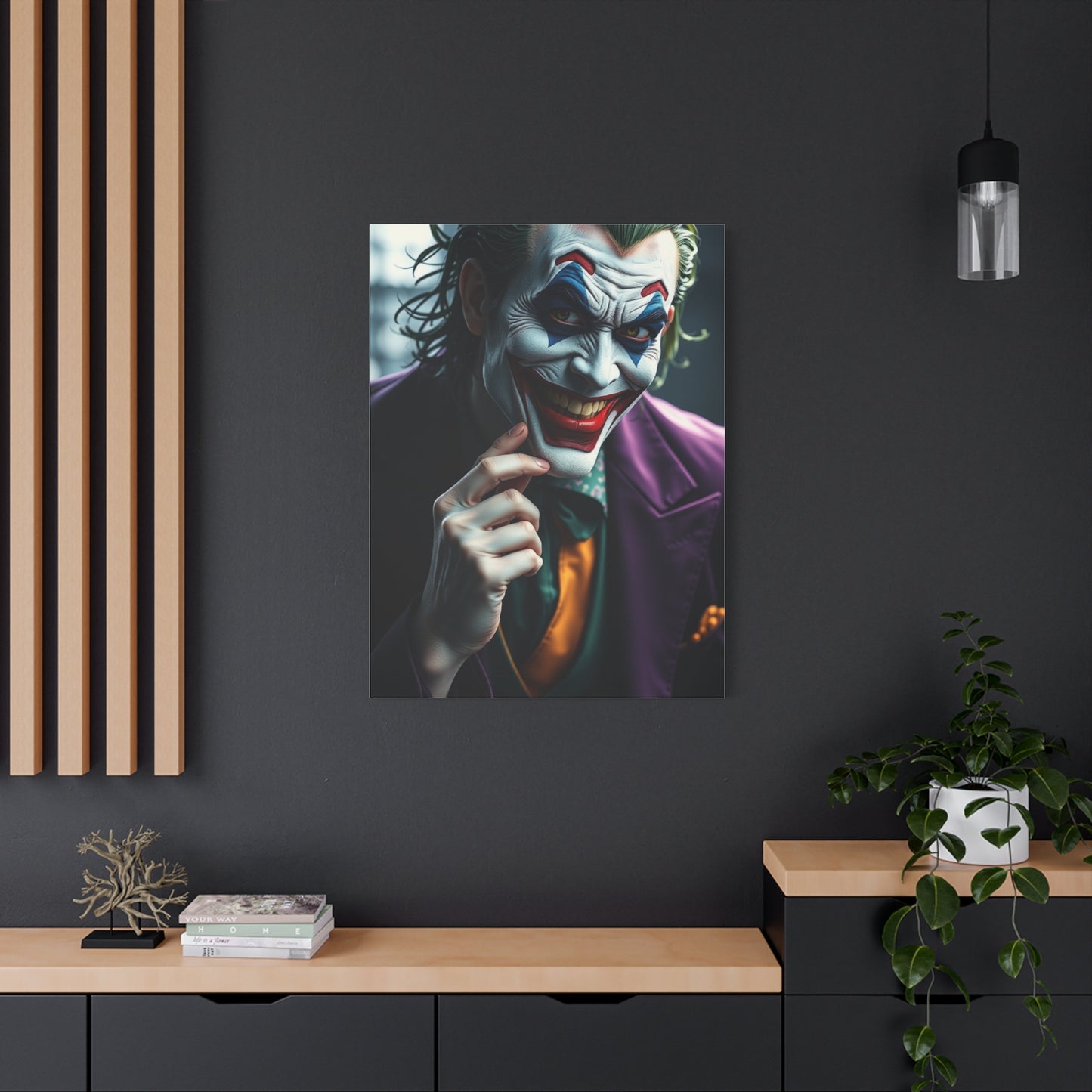 The Joker Art Canvas Art 7 Wall Art & Canvas Print