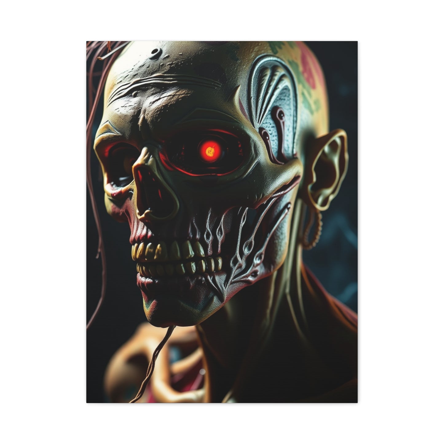 Zombie Art Canvas Art 8 Wall Art & Canvas Print