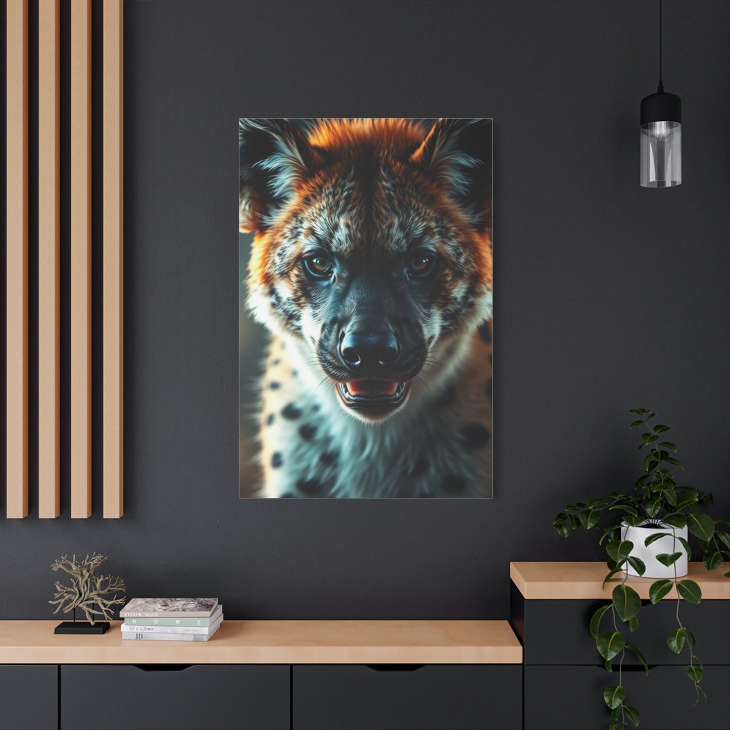Hyenas Art Luxury Canvas Wall Art & Canvas Print