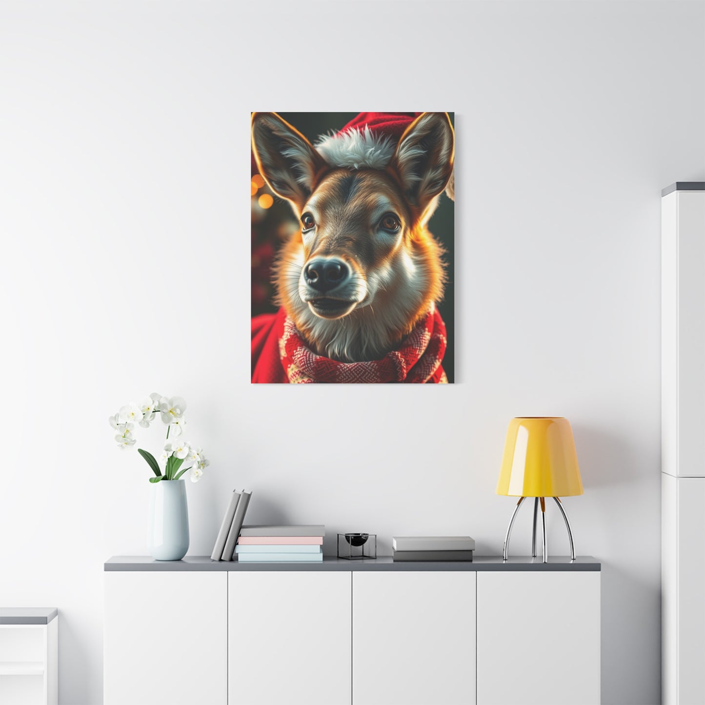 Holiday Animal Opus wall art & canvas print