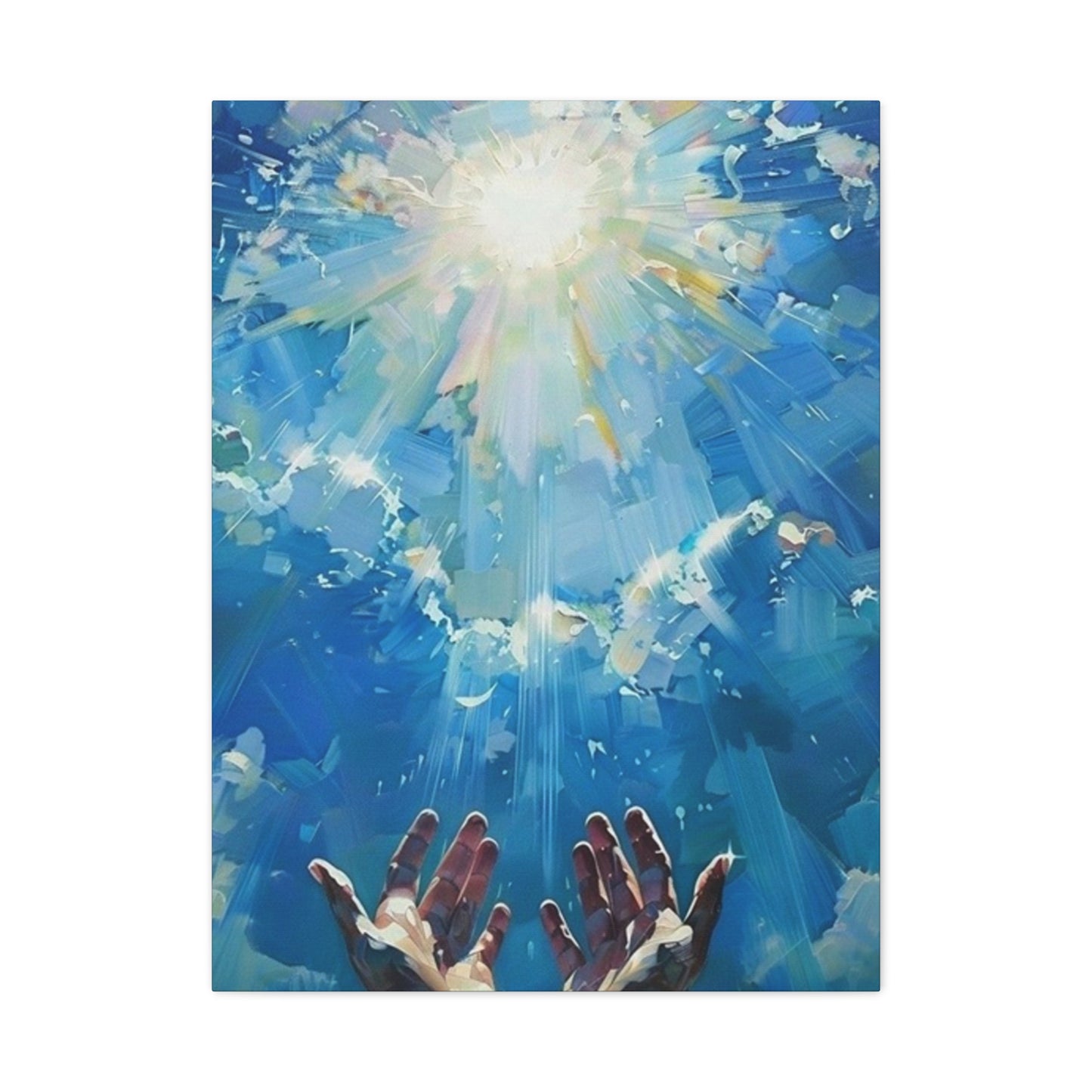 God Light Hope Wall Art & Canvas Prints