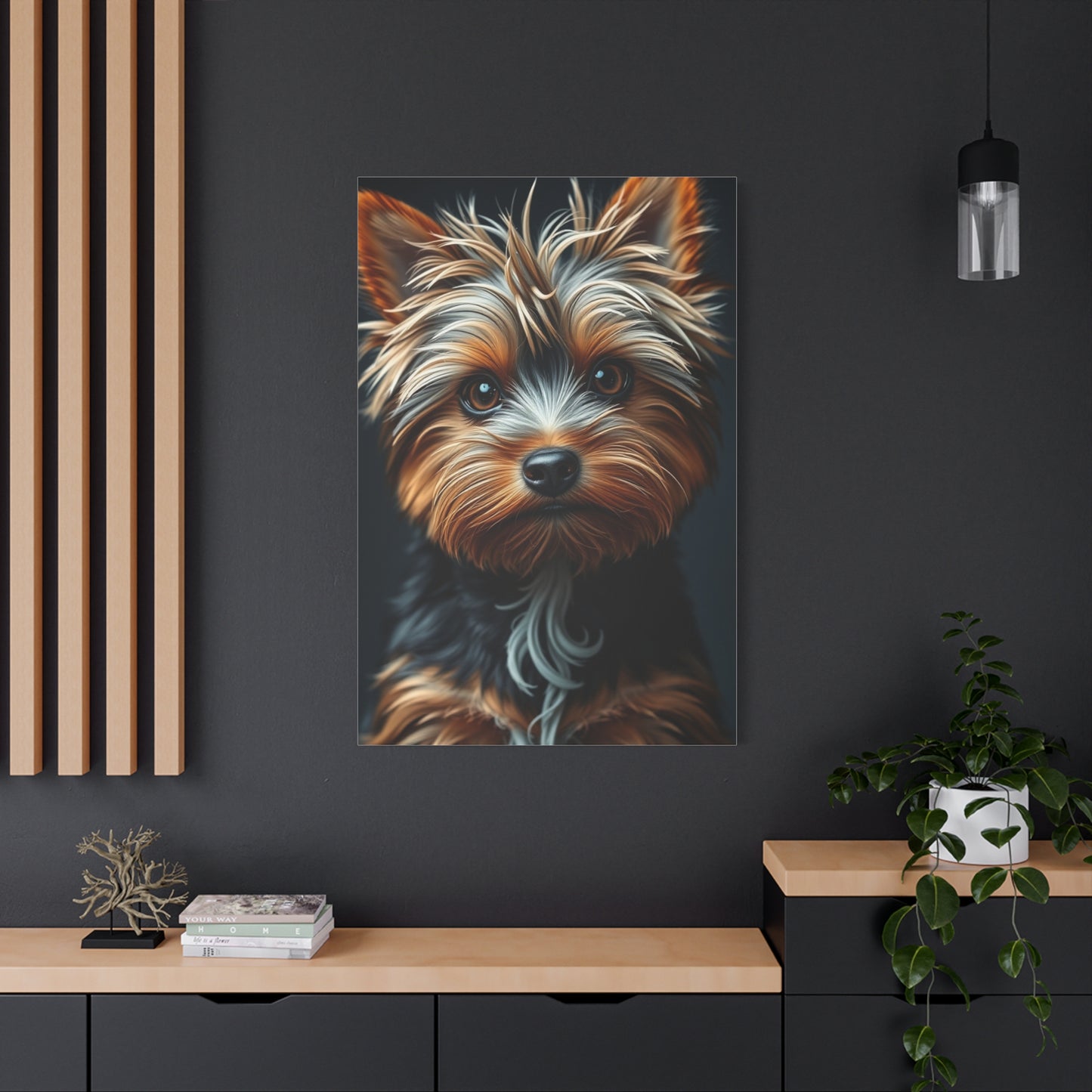 Yorkshire Terrier Art Luxury Canvas Wall Art & Canvas Print