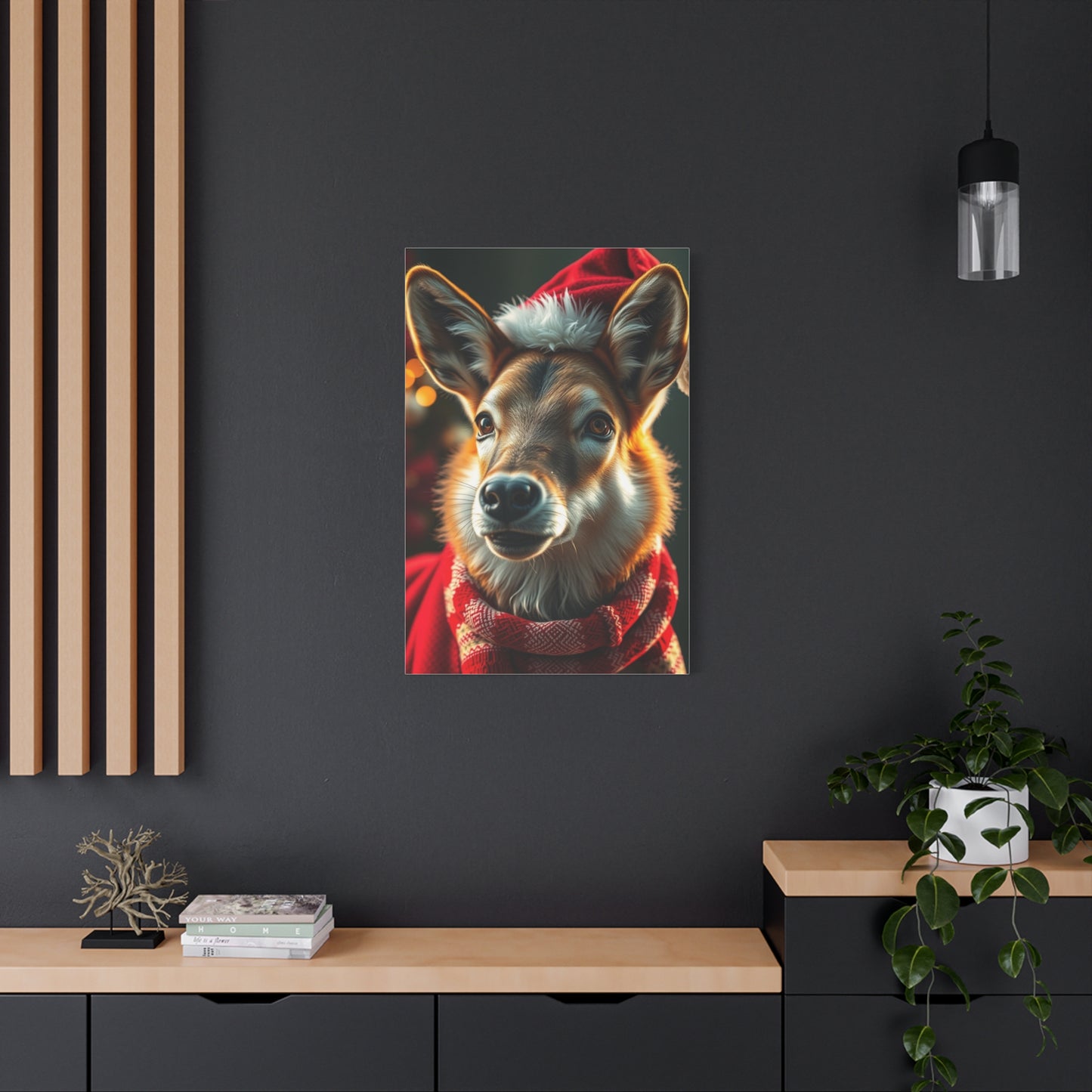 Holiday Animal Opus wall art & canvas print
